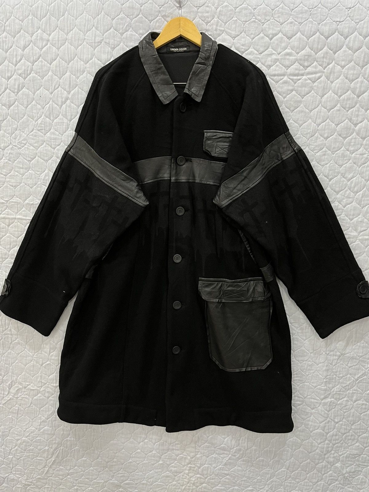 ARCHIVE VTG UNDERCOVER JUN TAKAHASHI WOOL COAT - 6