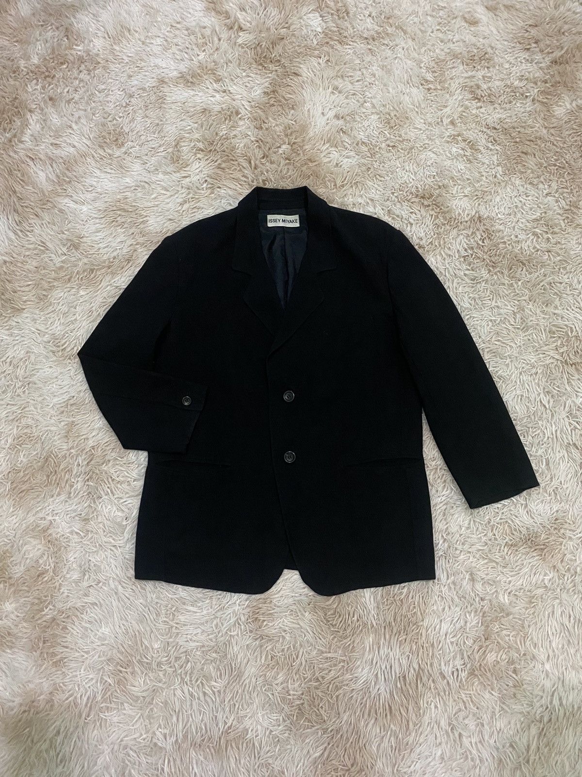 Vintage Issey Miyake Wool/Linen Jacket Blazer - 1