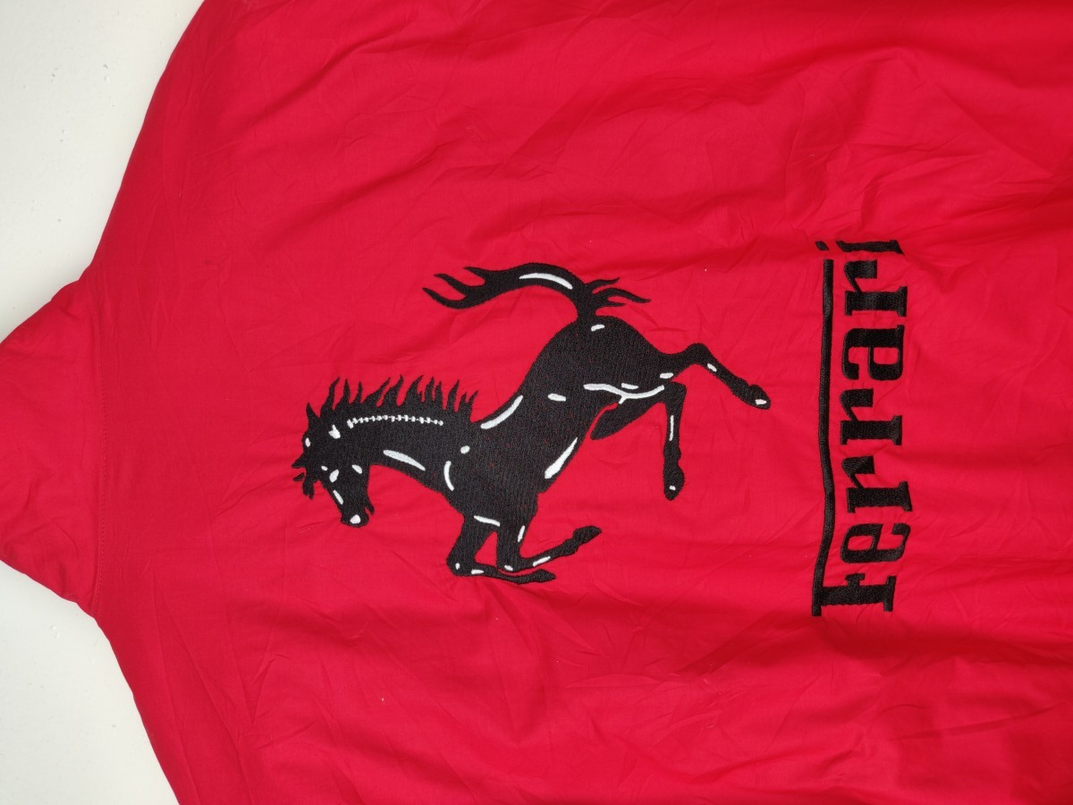 Ferrari - Bomber Style Zipper Jacket Outerwear - 13