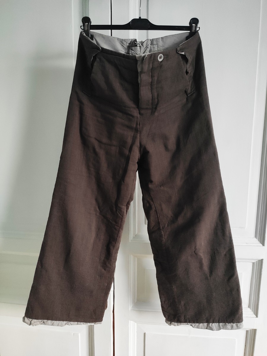 Volga Volga - Reversible double layer wide trousers.Like Paul Harnden - 3