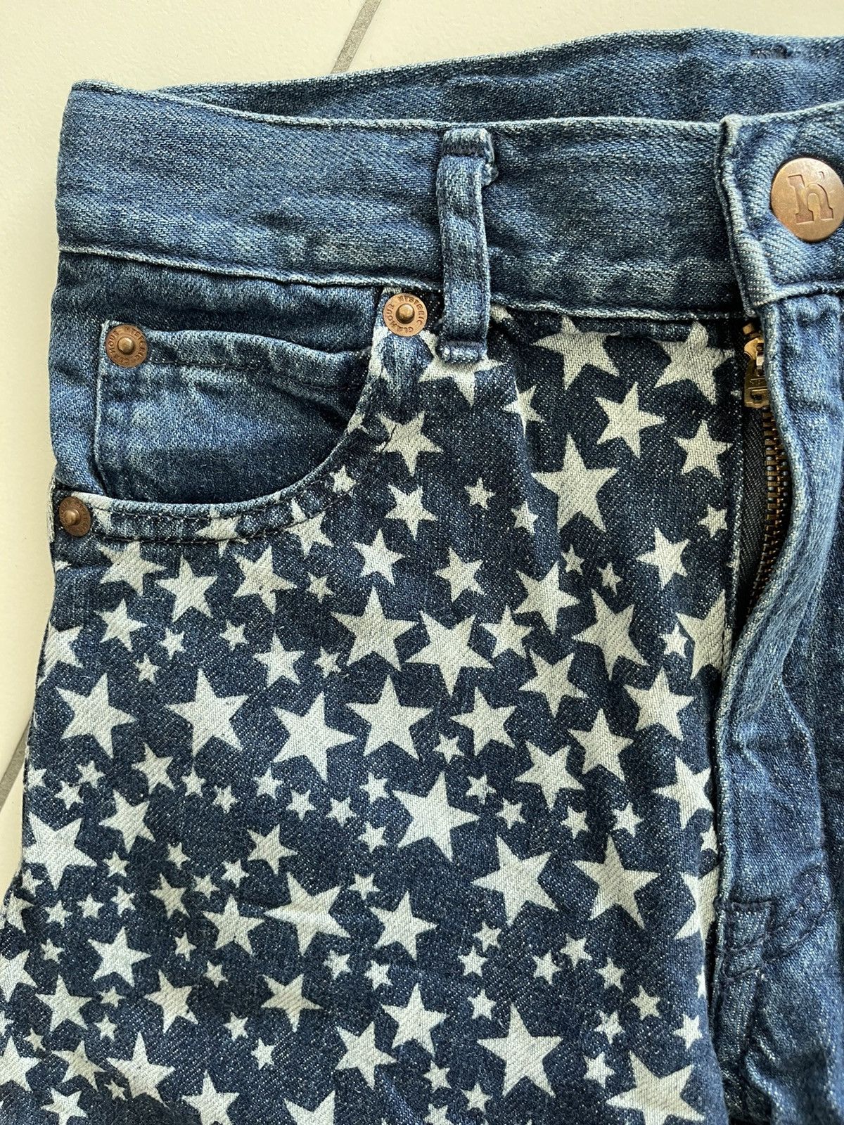 VINTAGE HYSTERIC GLAMOUR KIDS JEANS - 7