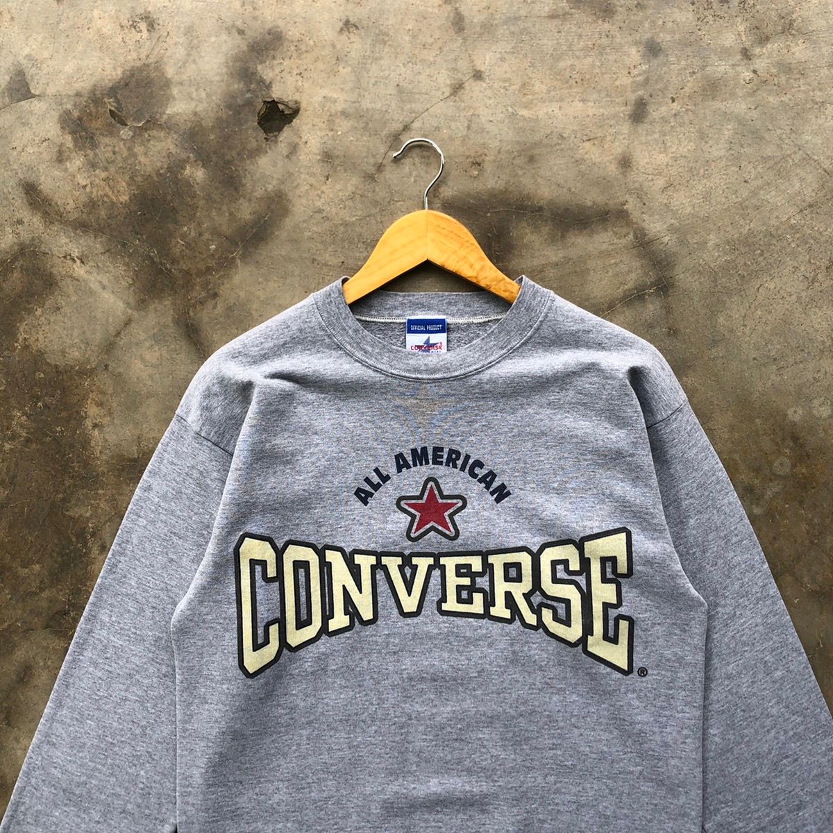 Vintage CONVERSE all american big print sweatshirt - 2