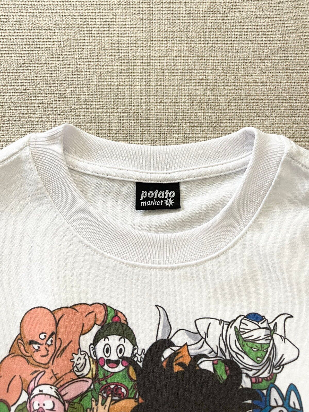 Japanese Brand - STEAL! Y2K Dragon Ball Family Characters Tee (L) - 5