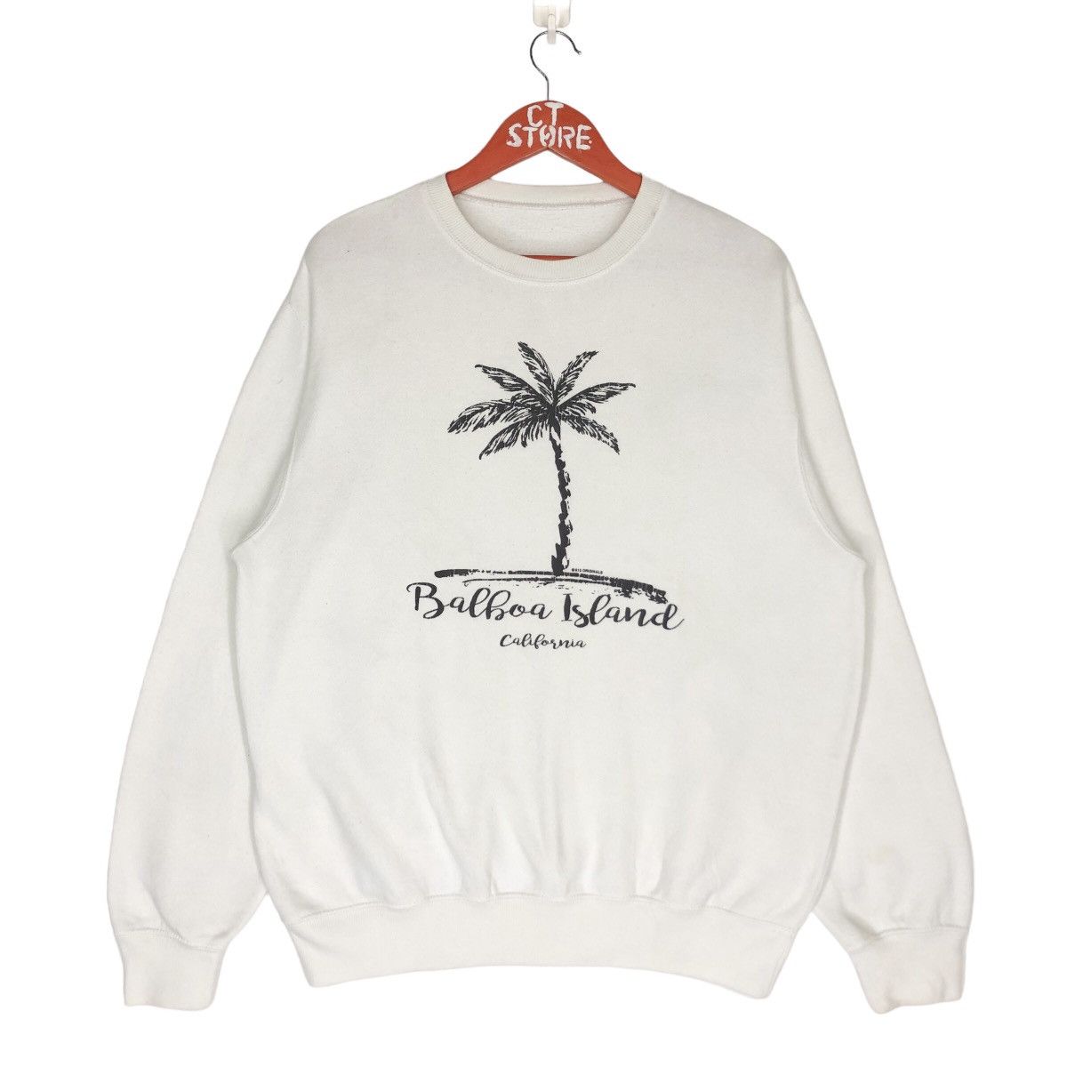 Vintage - Balboa Island California Sweatshirt Crewneck - 1