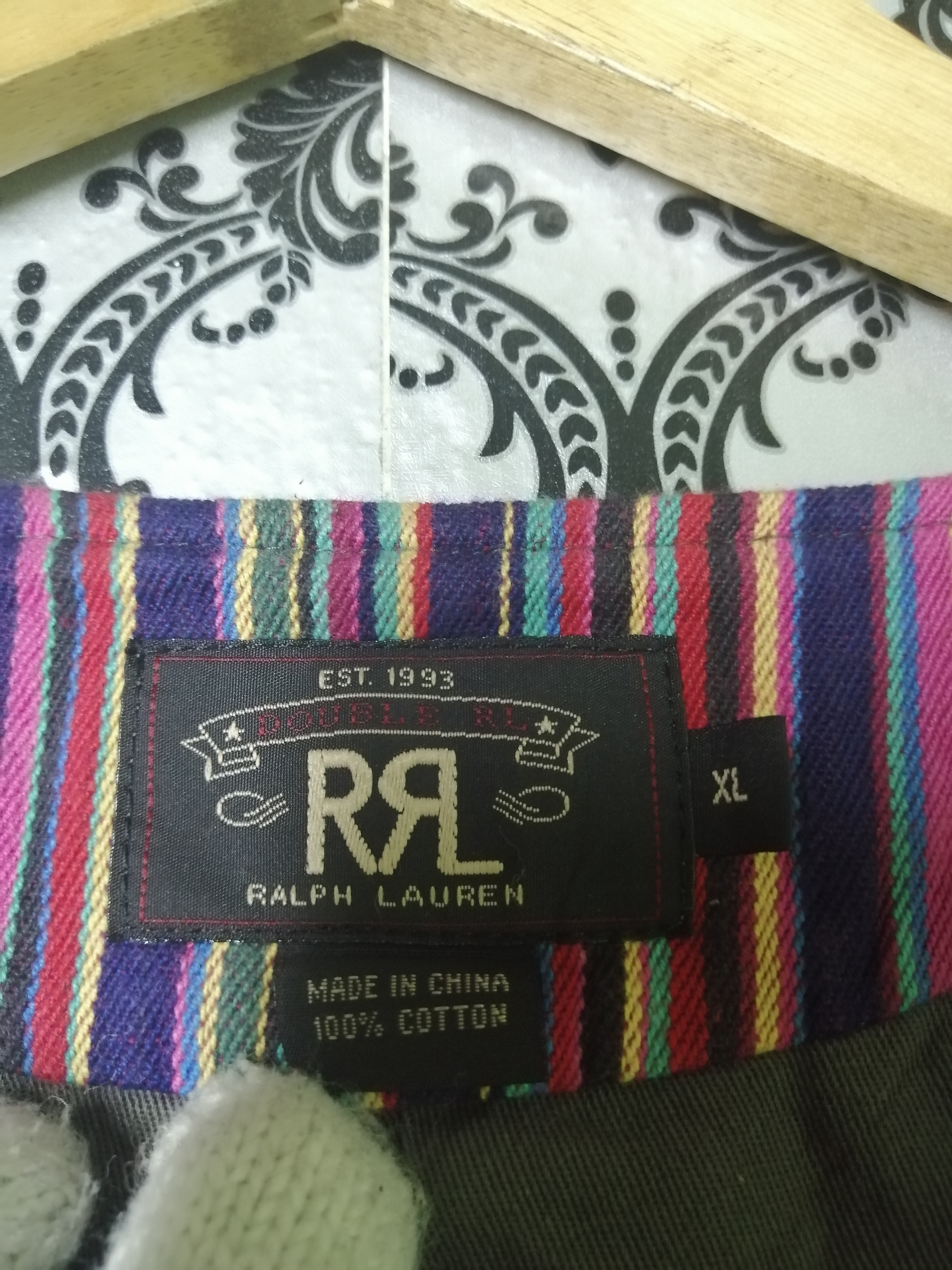 Rare RRL Polo Ralph Lauren Vest Multicolor - 3
