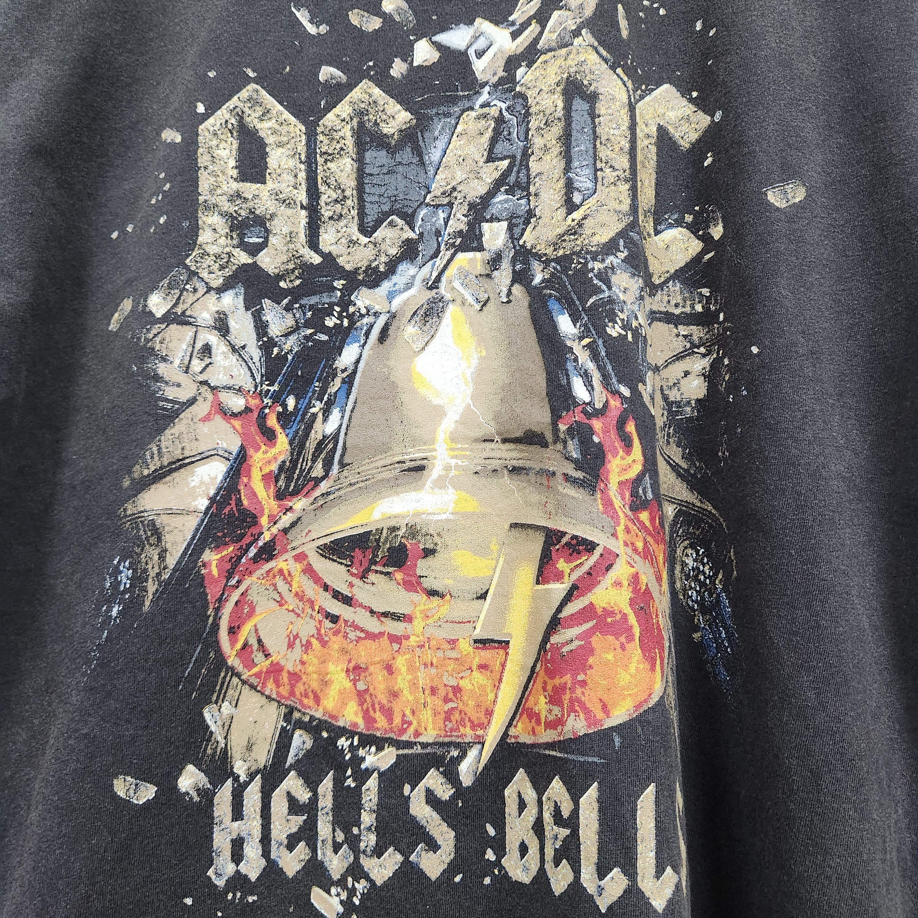 Band Tees - ACDC Hells Bells Rock Tees - 7