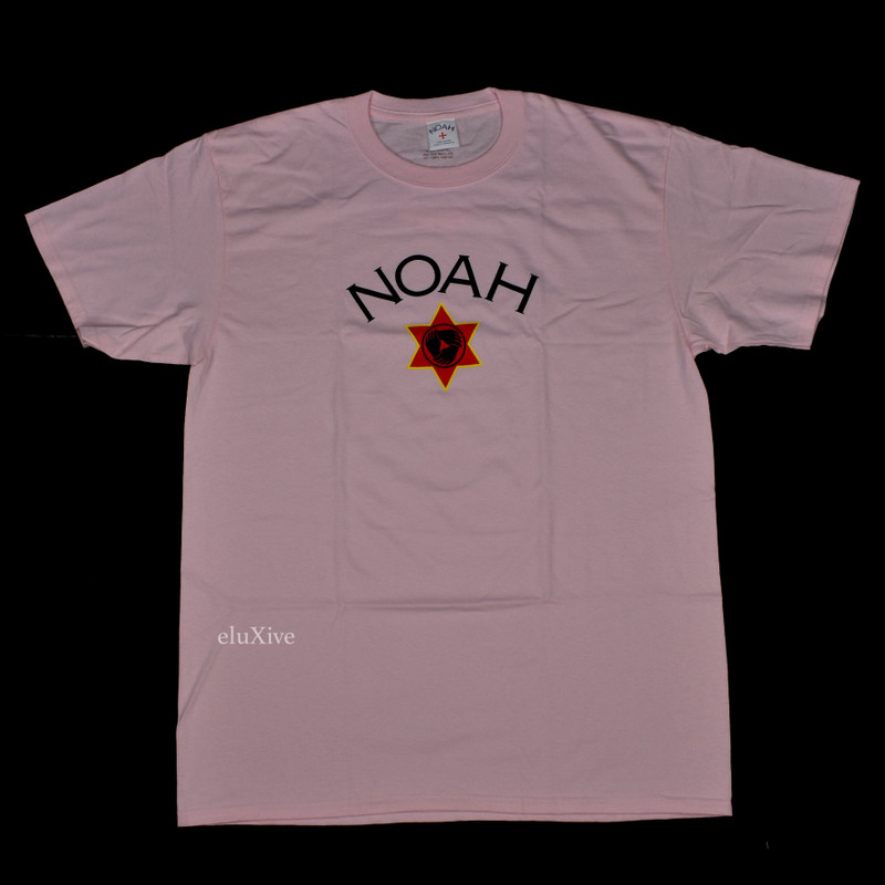 Noah Bob Marley Pink Tuff Gong Core Logo T-Shirt DS - 1