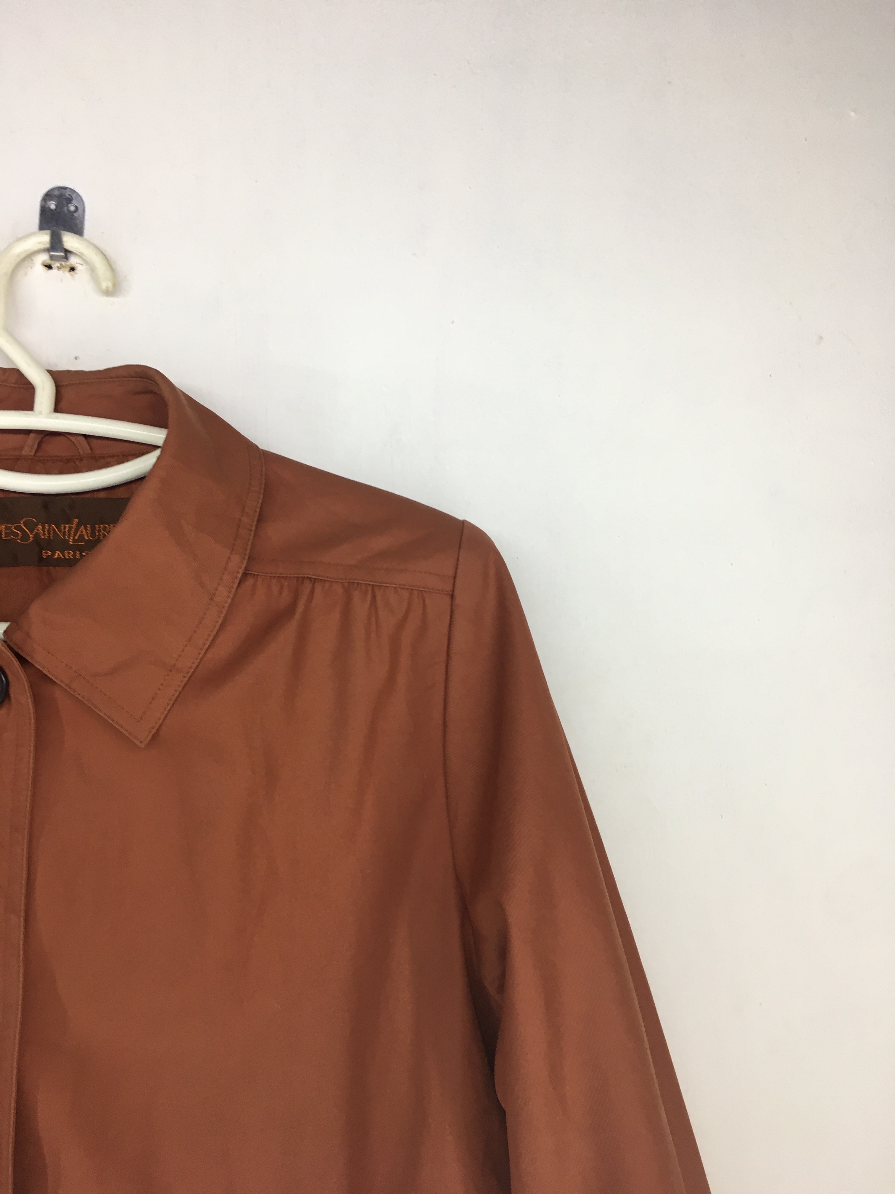 Ysl Pour Homme - Vintage  Yves Saint Laurent Trenchcoat - 5