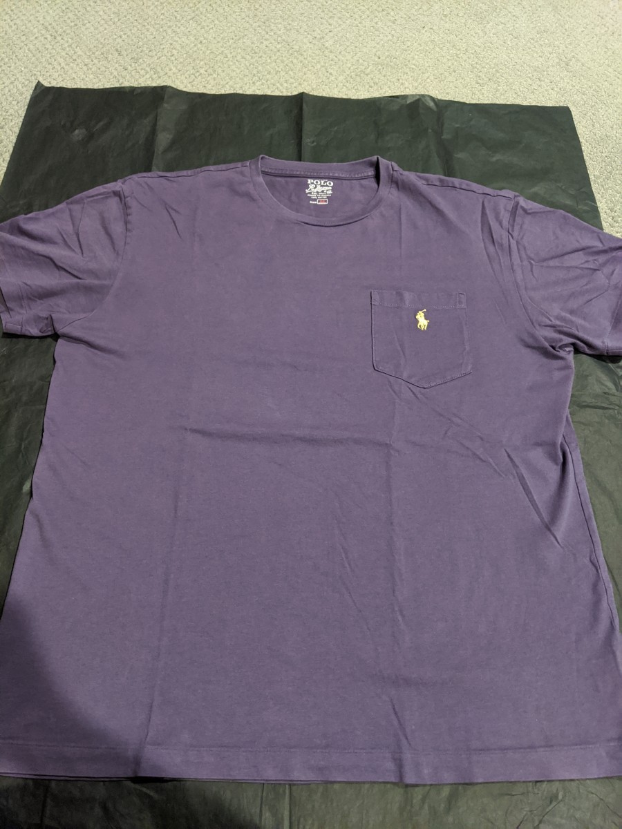 Polo Ralph Lauren - Purple T Shirt Medium - 1