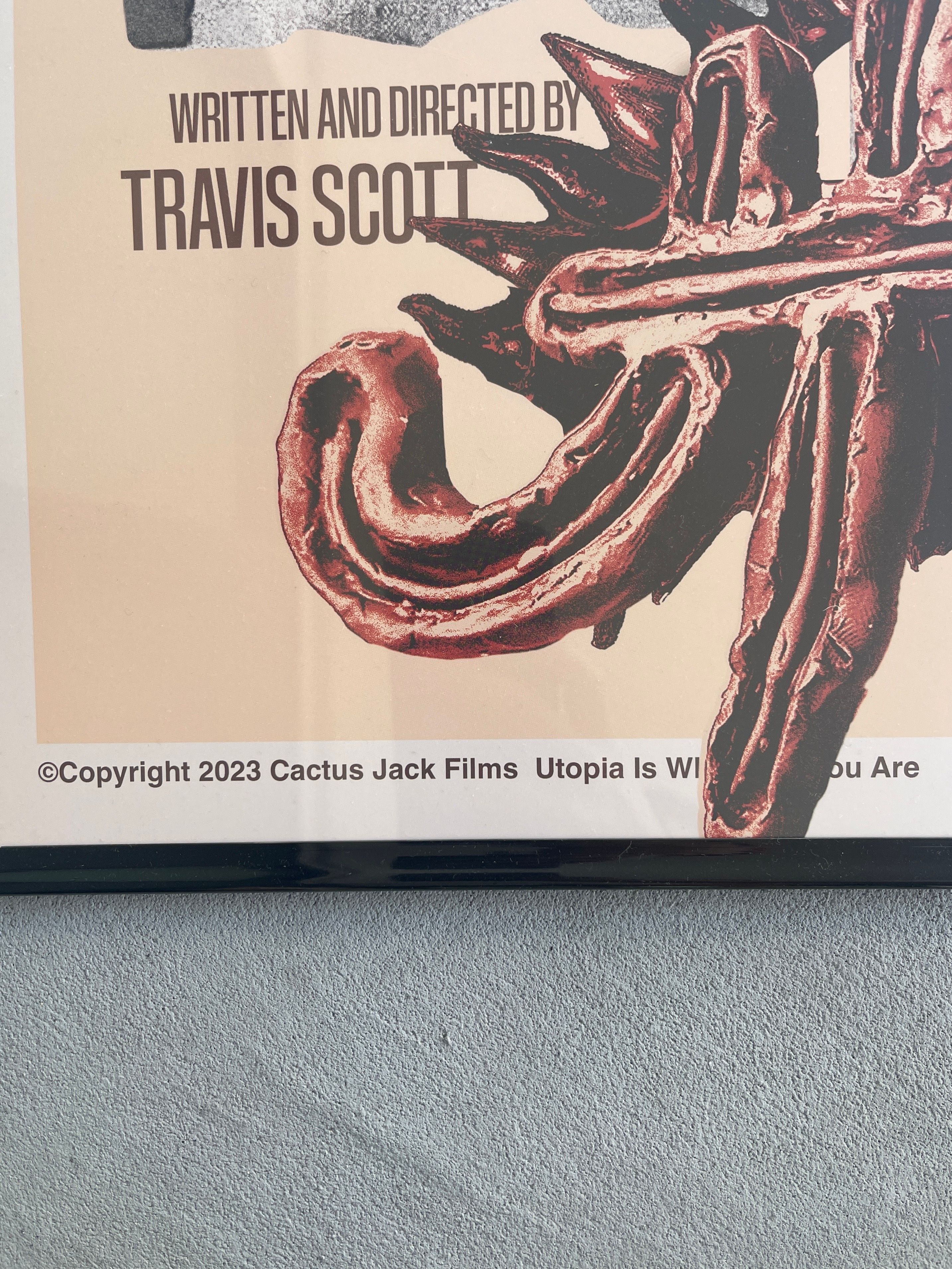 RARE Travis Scott 2023 Utopia Circus Maximus Jumbo Poster - 5
