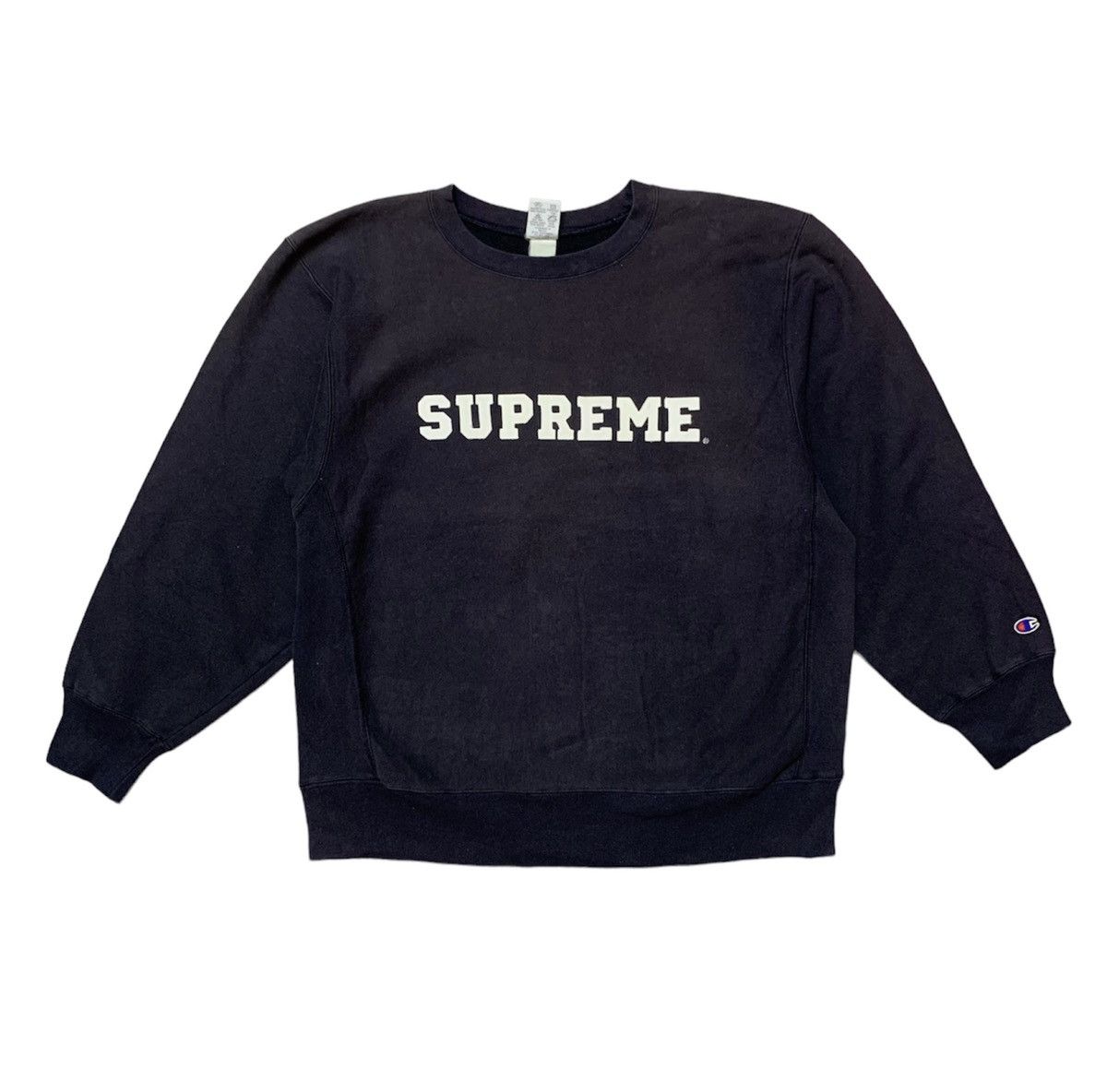 Vintage SUPREME Champion Reverse Weave Sun Faded - 1