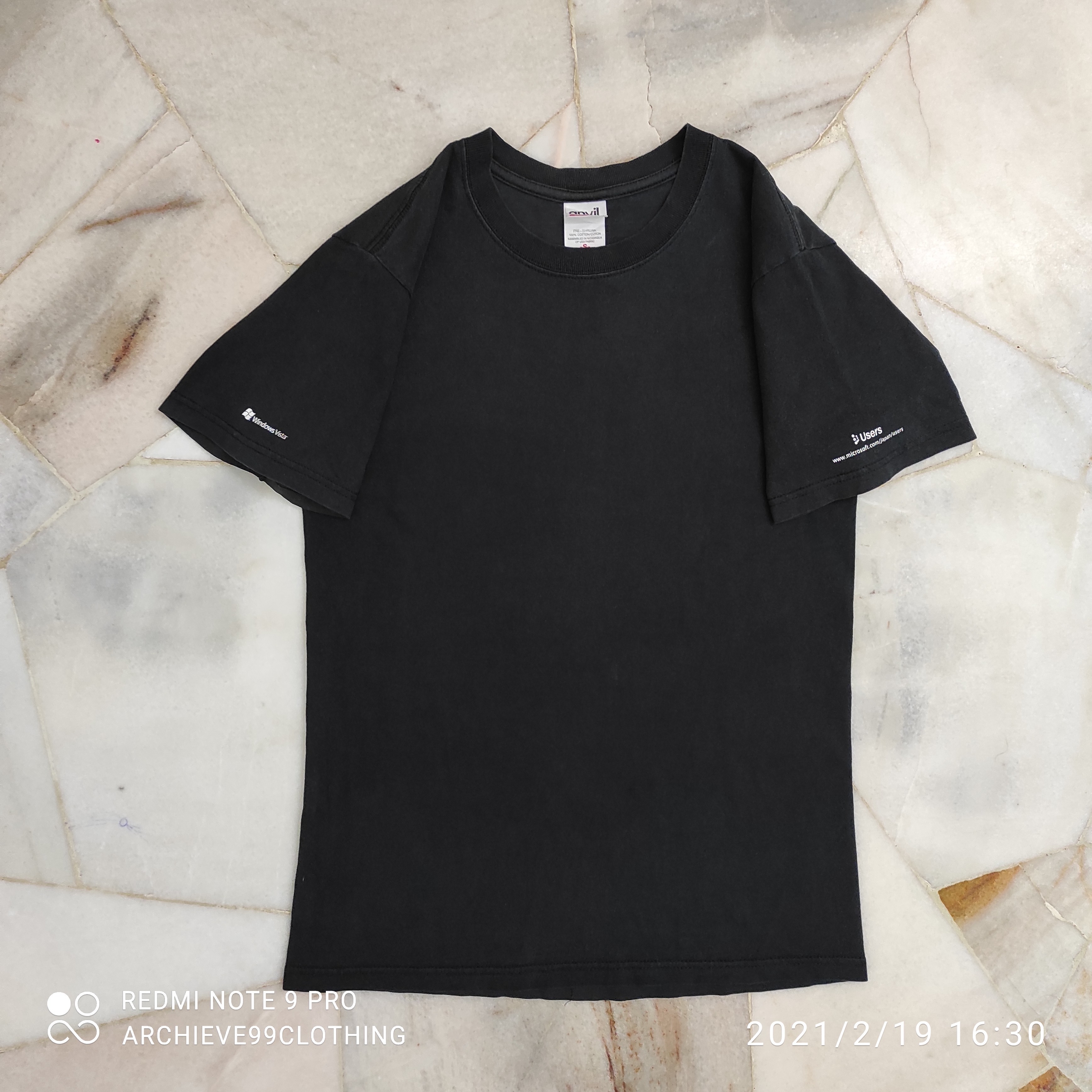 Microsoft - Vintage Y2K Windows Vista Microsoft Users promo tee - 6
