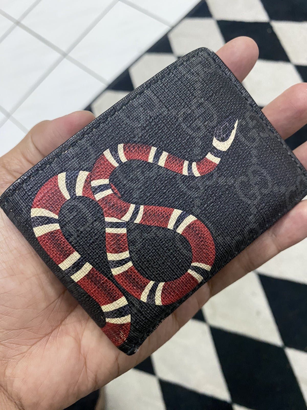 Authentic Gucci Snake Wallet - 3