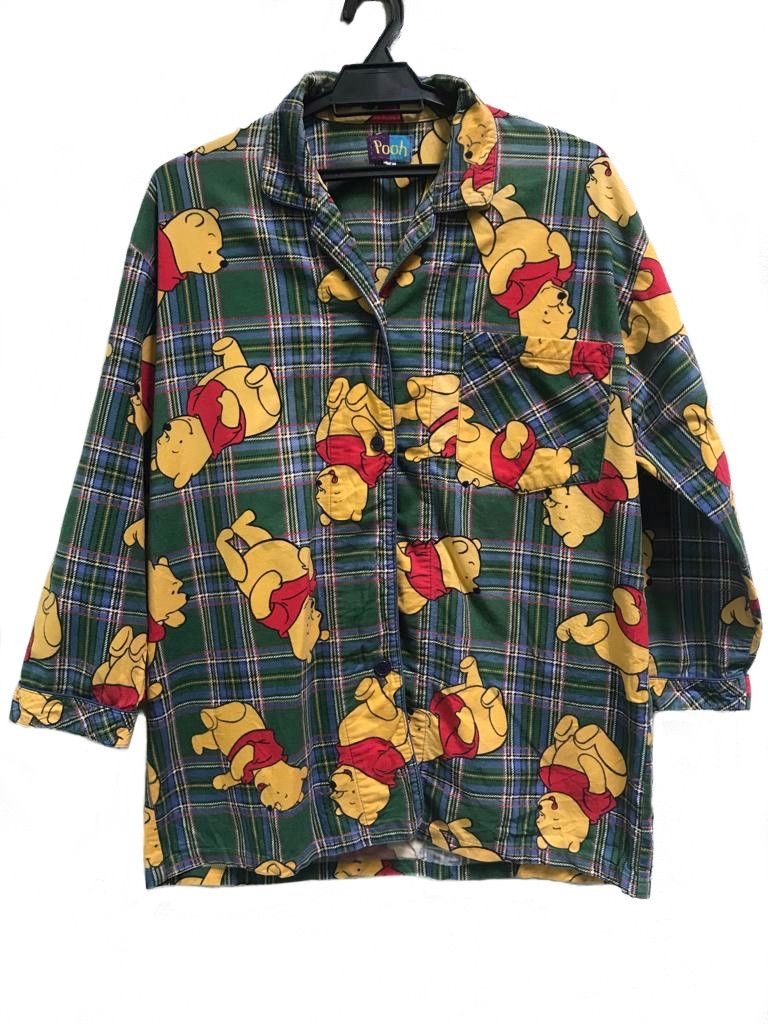 Cartoon Network - Winnie The Pooh Full Print Button Ups Shirt - 1