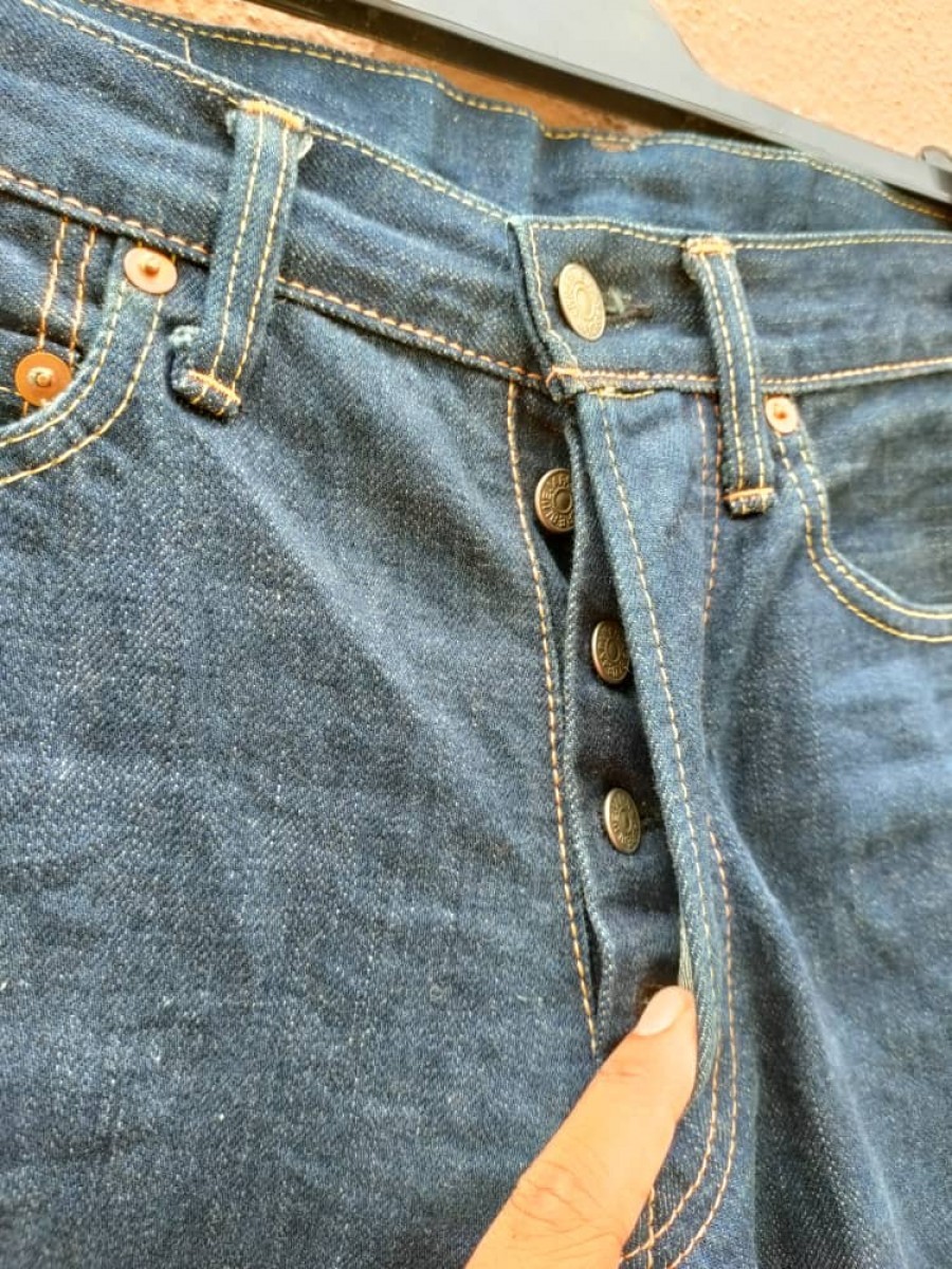 Indigo - Pure Blue Denim Denim Pant - 5