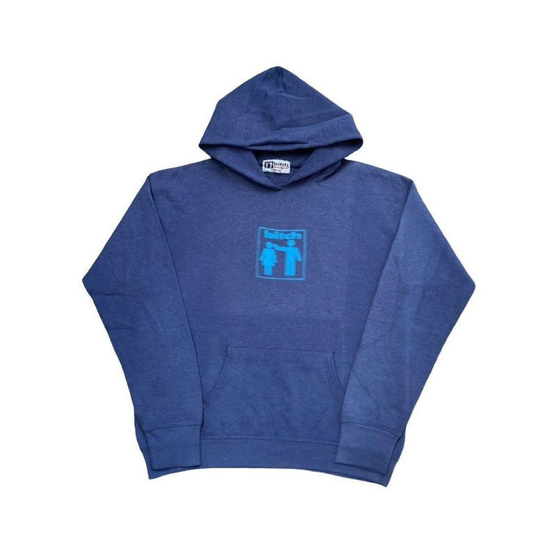 Vintage 1990s Bitch Skateboards Logo Hoodie - 1
