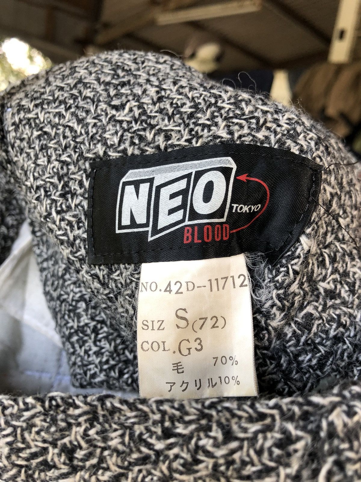 Neo Blood Tokyo Buckle Strap Wool Pant - 8