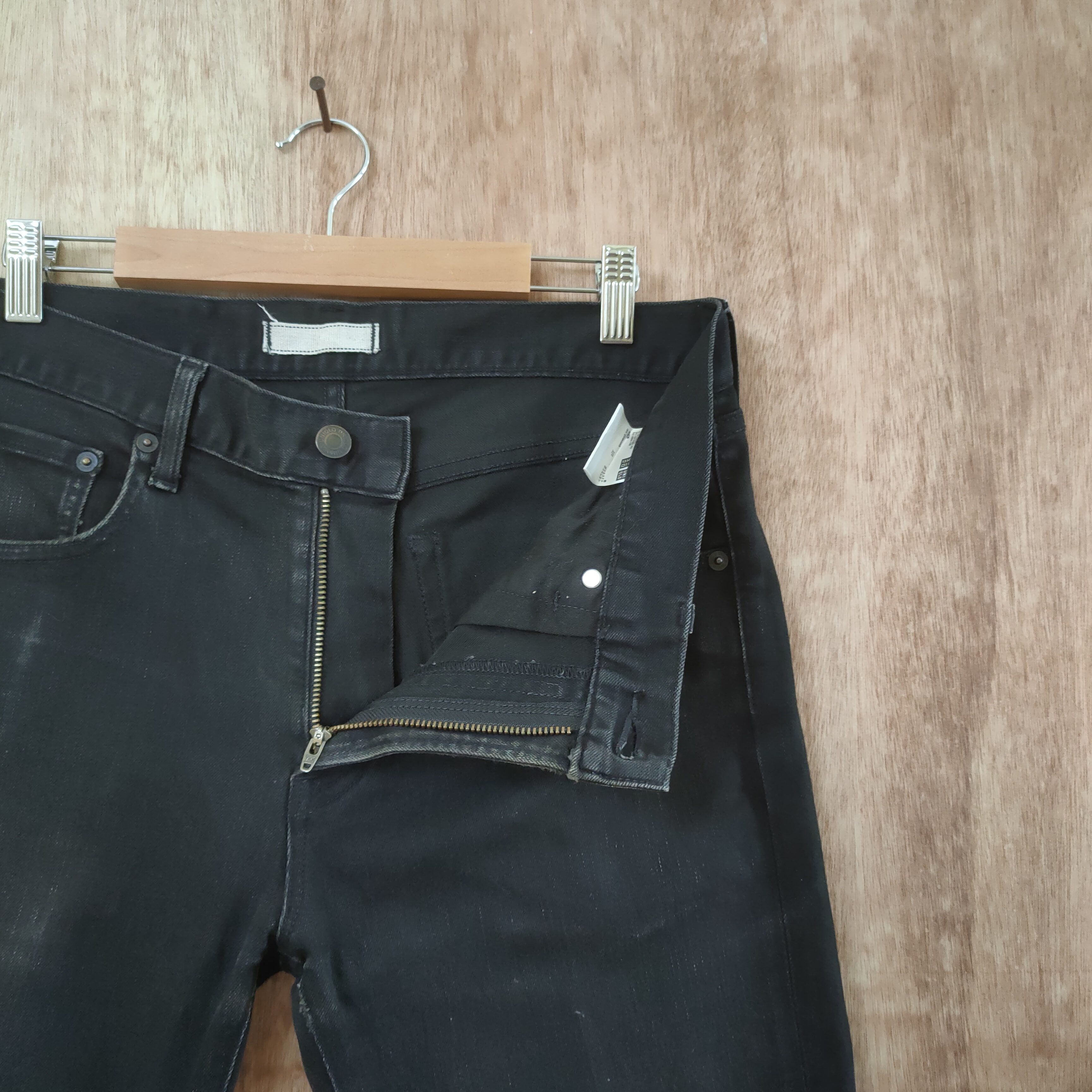 Japanese Brand - JAPANESE BRAND BLACK JEANS DENIM PANTS - 2