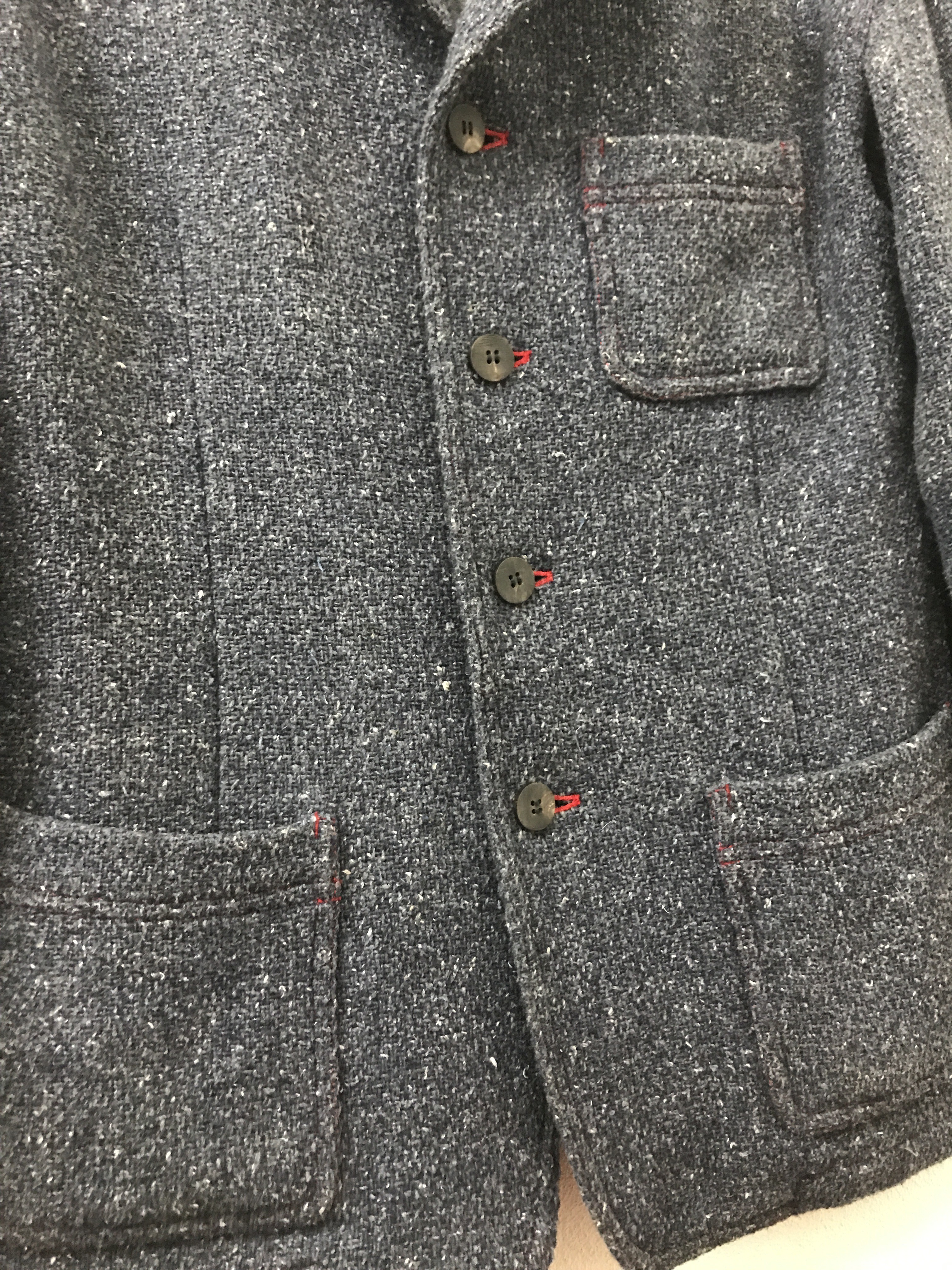 Issey Miyake - Plantation Wool Jacket by Issey Miyake - 7