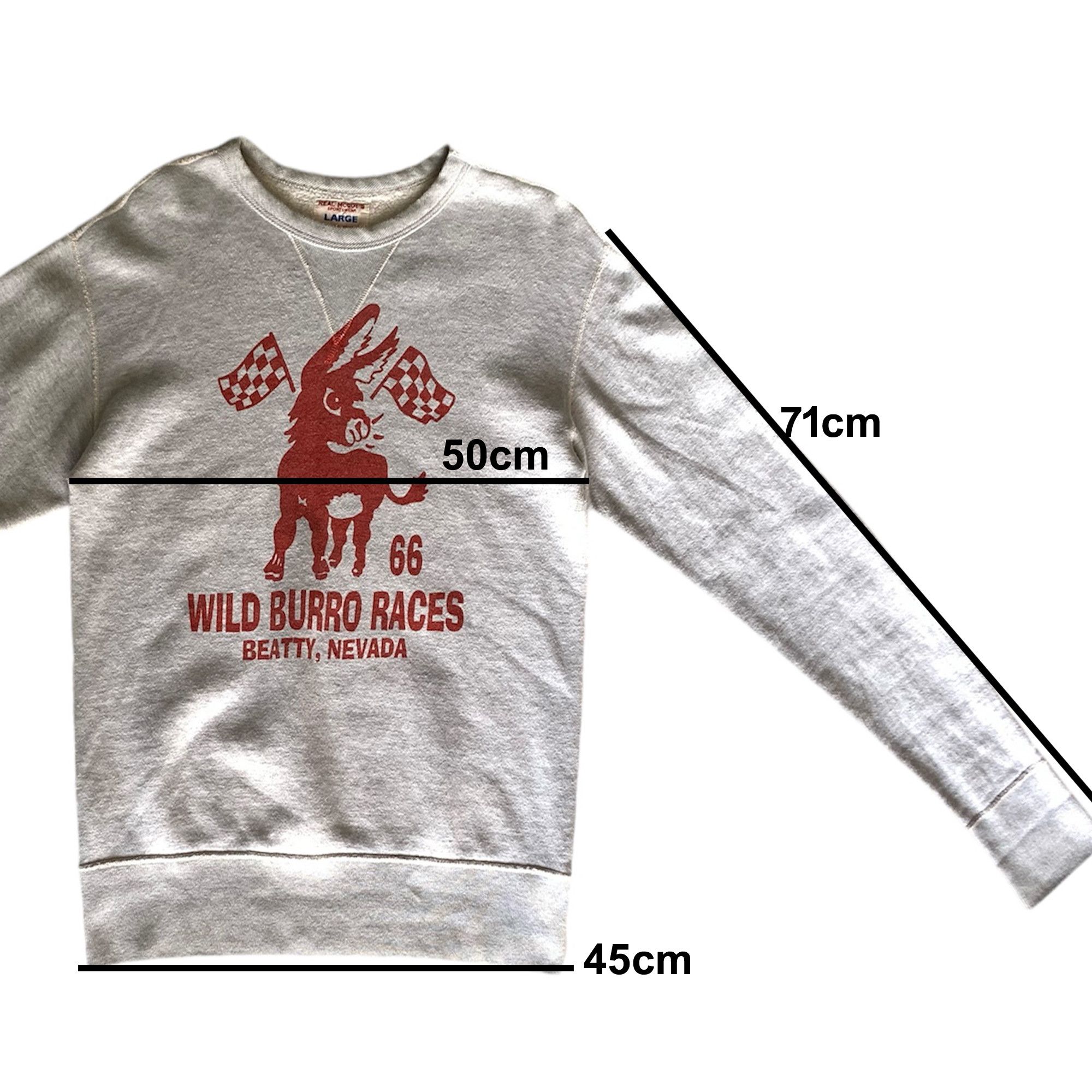 The Real McCoy's - The real mccoys wild burro races long sleeve sweatshirt - 6