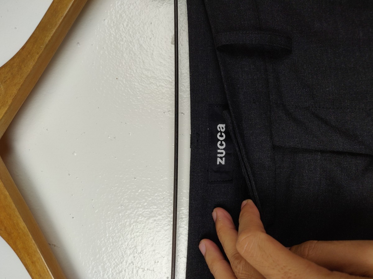 Black - Wide Pant Bottom Trouser - 4