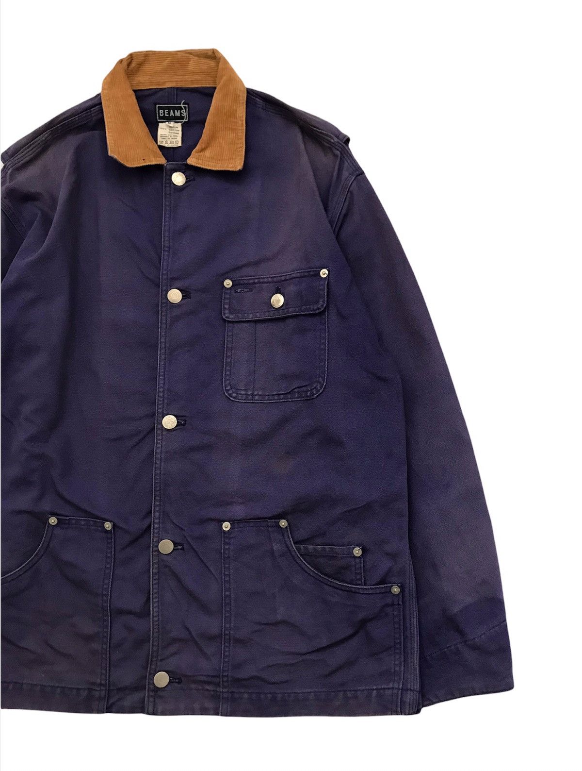 Japanese Brand Beams Workers Design Jacket - 2