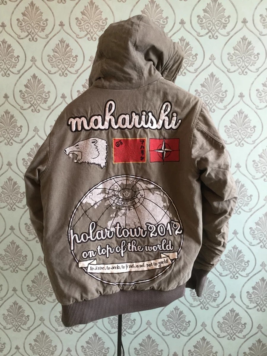 Maharishi - GRAIL Embroided Olaf tour 2012 hooded jacket. - 1