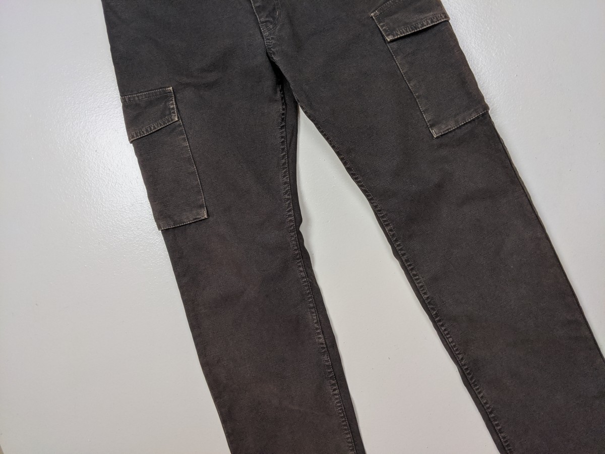 Distressed Denim - Spell Bound Japan Hybrid Cargo Denim Jeans Bottom Pant - 3
