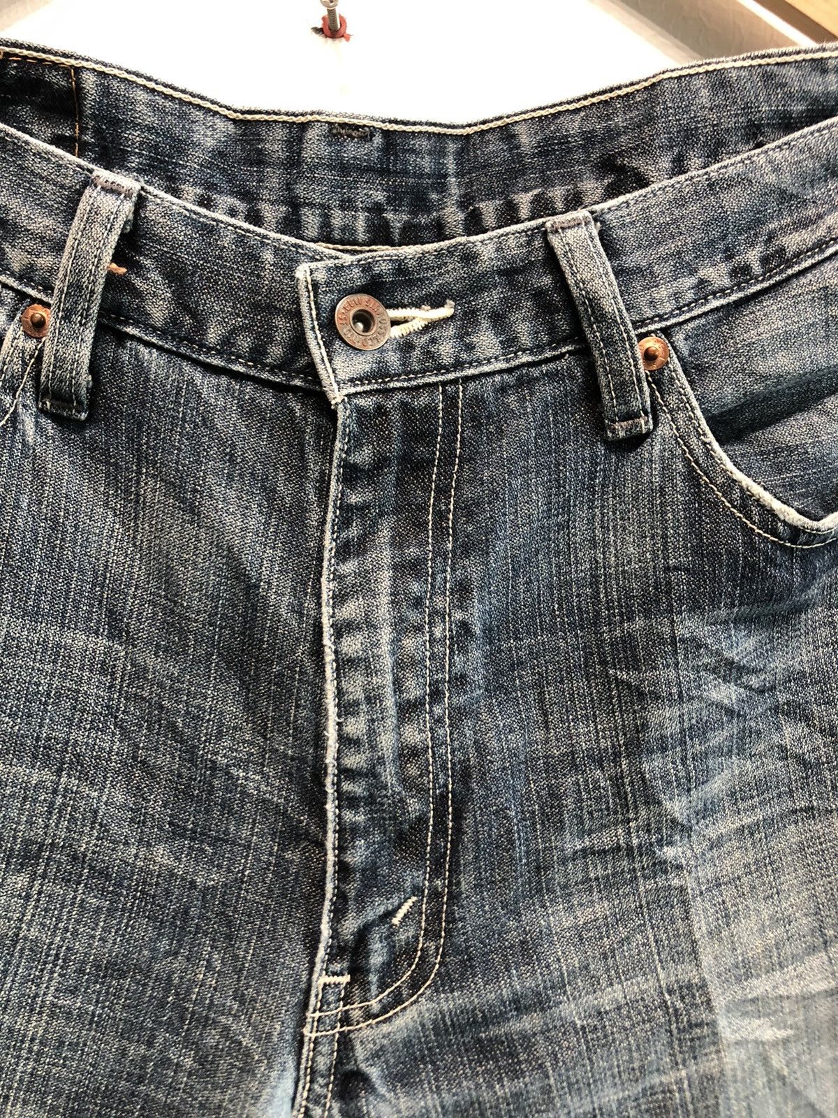 Levis 503 Distressed Denim - 5