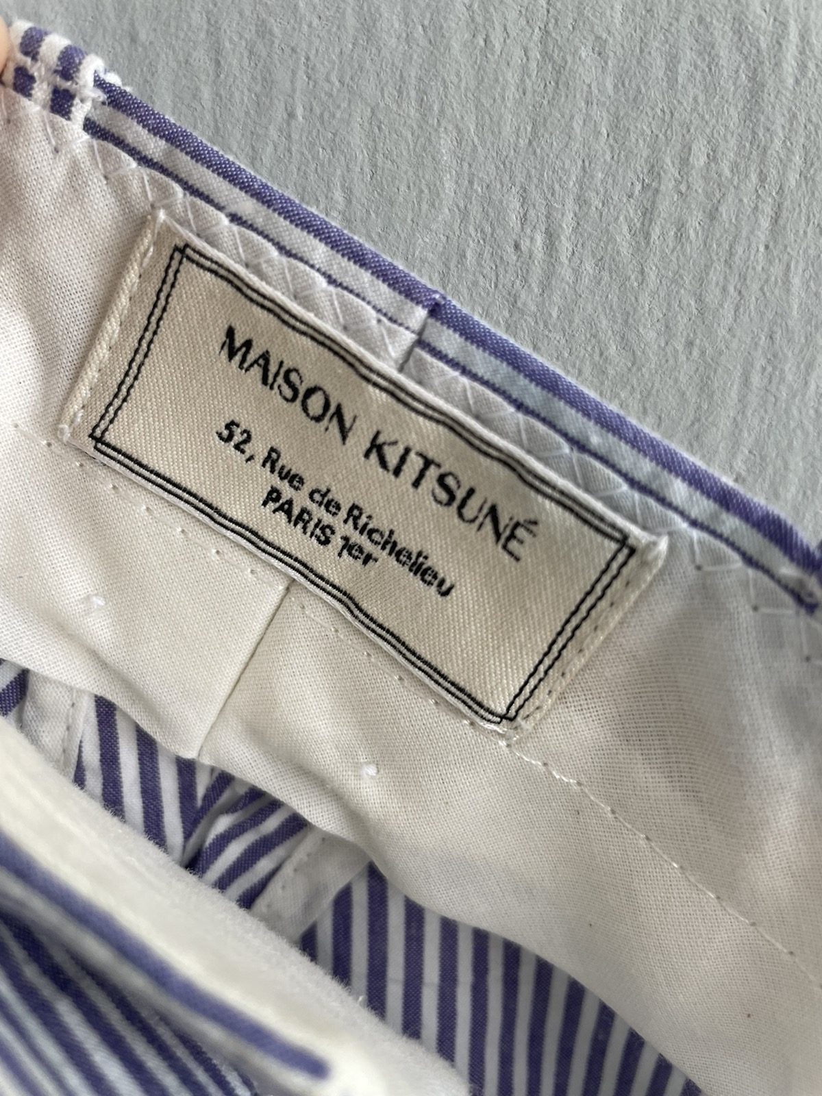 ‼️FINAL PRICE DROP‼️Maison Kitsune Stripe Casual Pants - 8