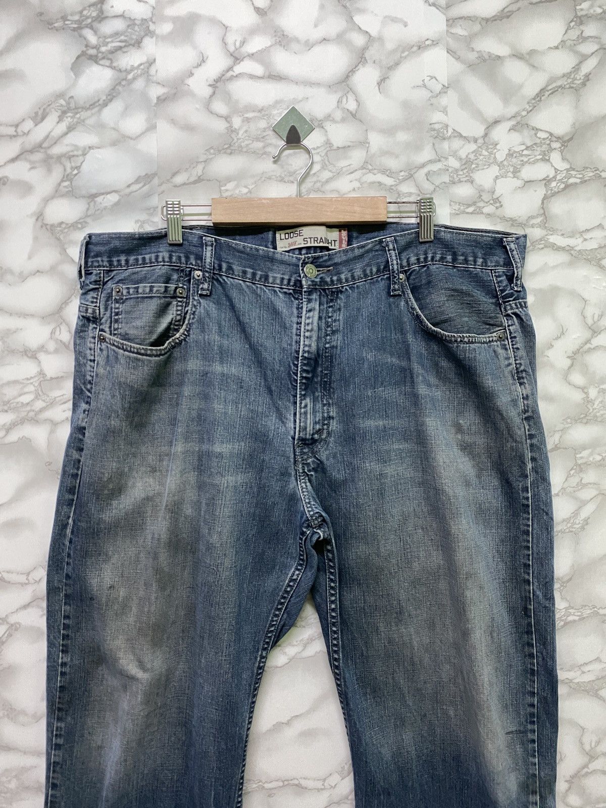 Vintage LEVIS 569 Loose Straight Denim Jean - L12 - 3