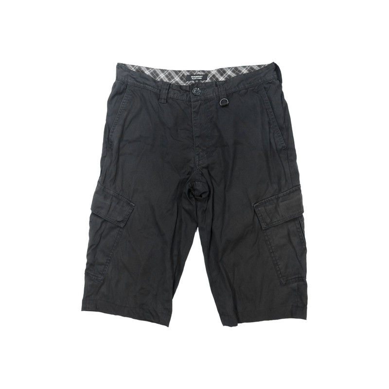 BURBERRY BLACK LABEL CARGO SHORT PANTS - 1