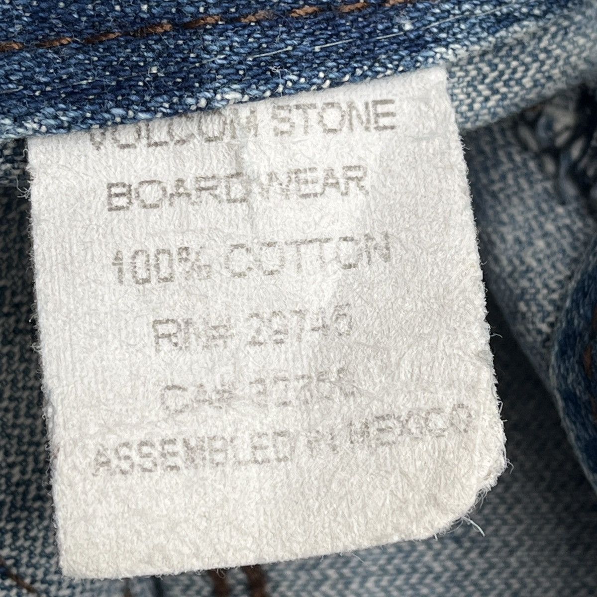 Volcom Stone Asymmetrical J Leg Denim Jeans - 10
