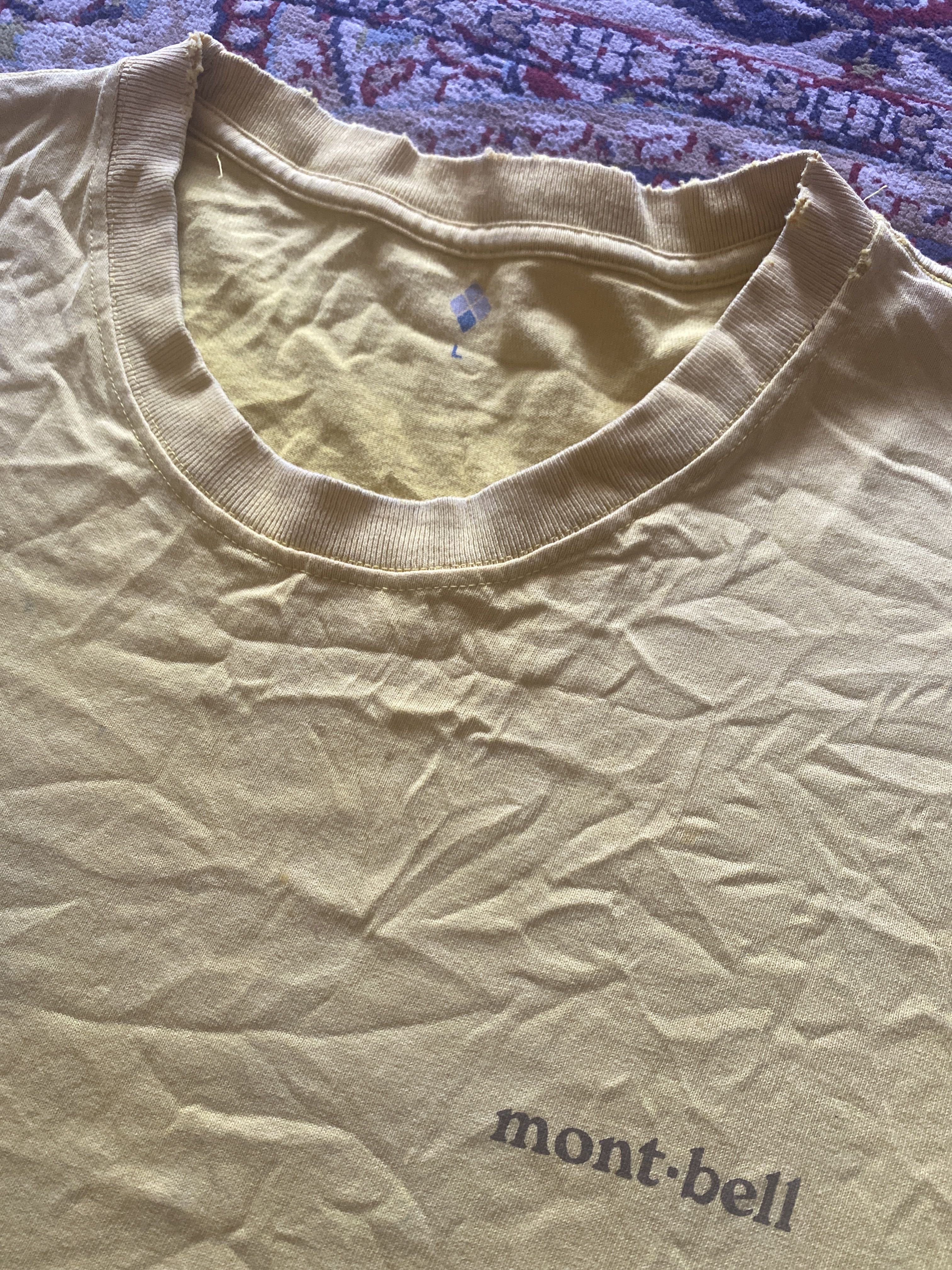 Montbell x Tezuka Productions “Sunset Journey” Graphic T-Shirt – Yellow - 4