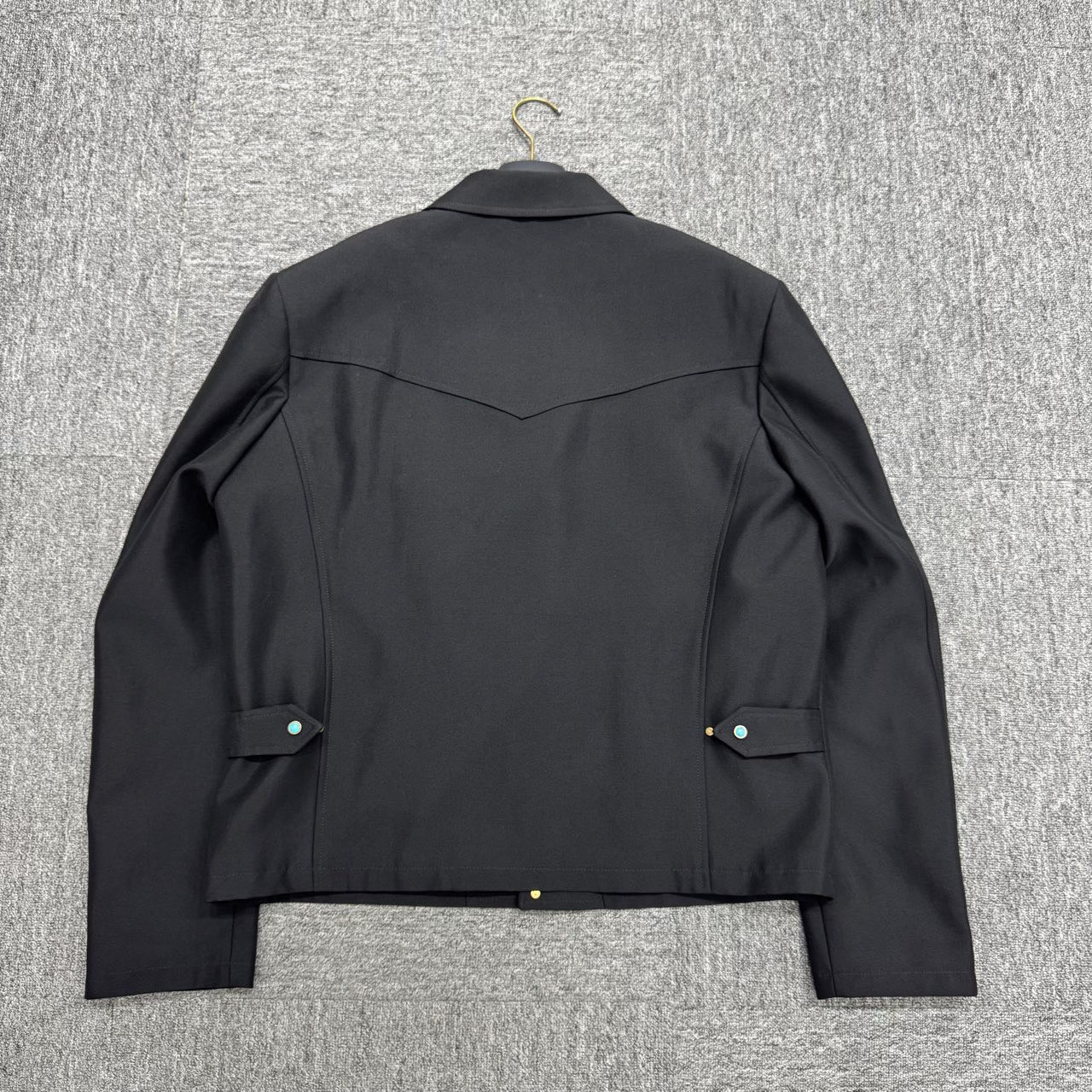 louis vuitton lv pharma turquoise short suit jacket - 2