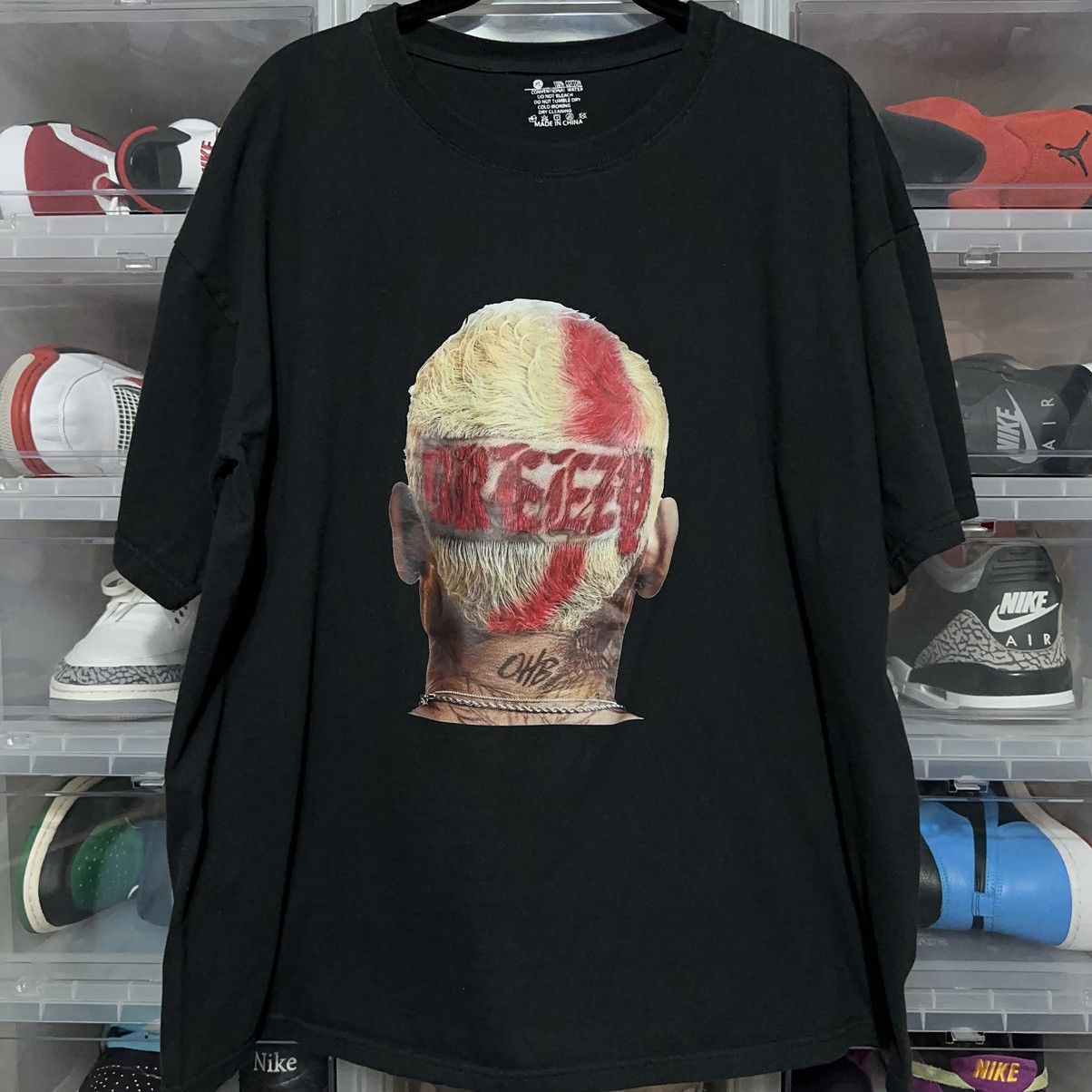 Tour Tee - Chris Brown Breezy Tour Photo Graphic Tee XL - 1