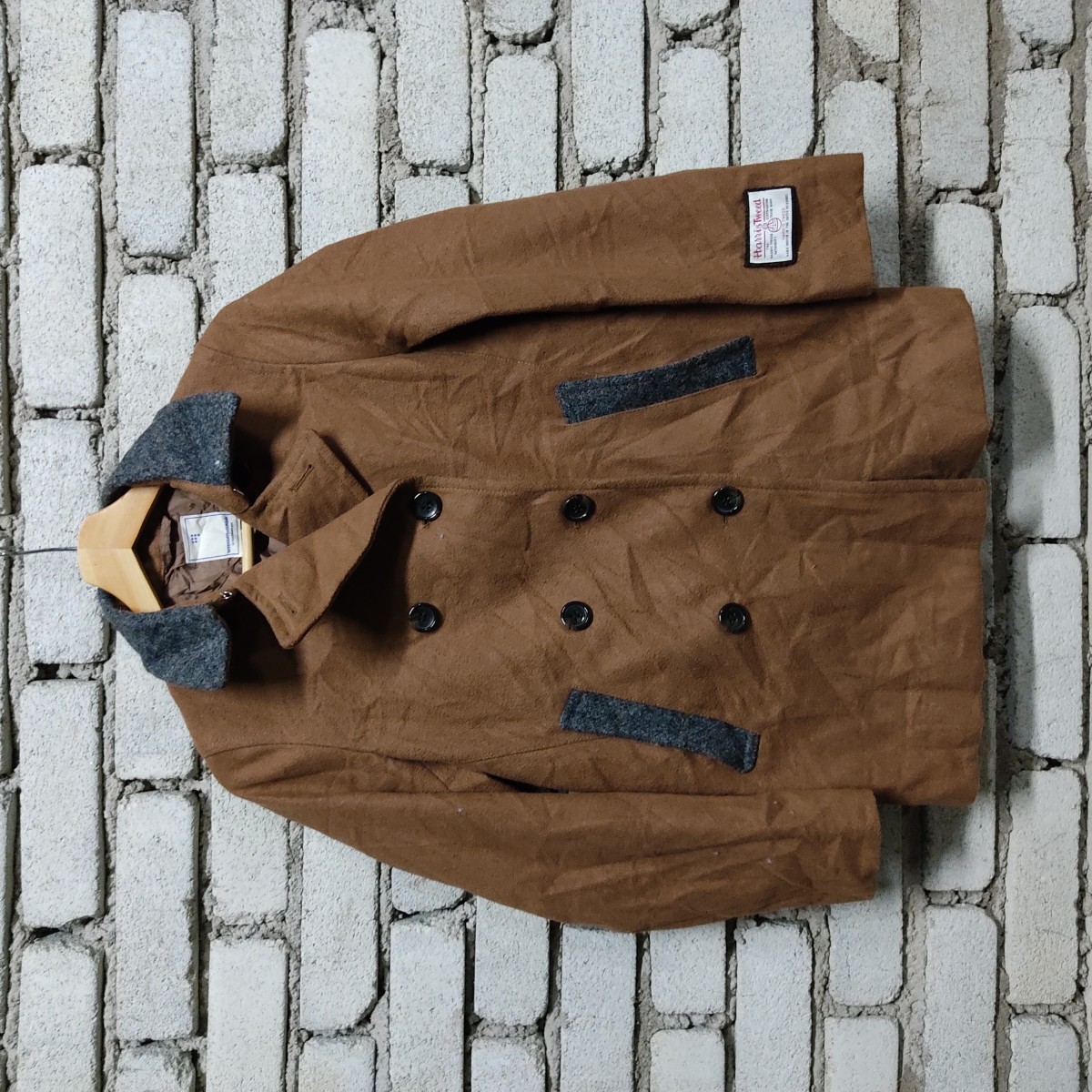 Harris Tweed - Sevenday-Sunday Hand Wooven Wool Coat Jacket - 1