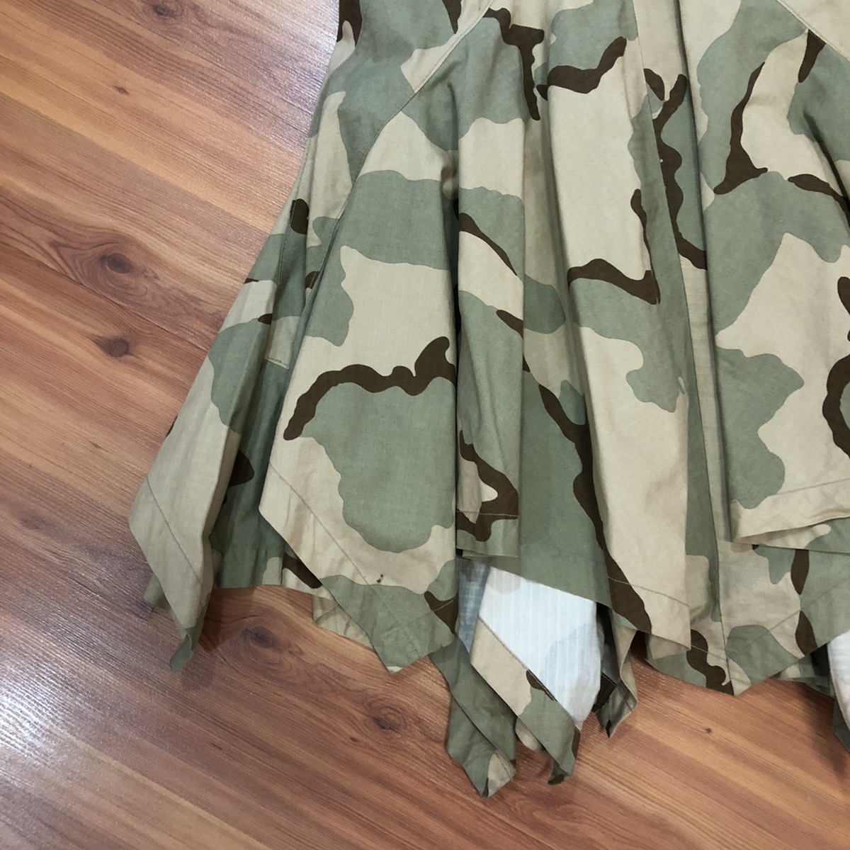 SS 2006 Military camo skirt - 6