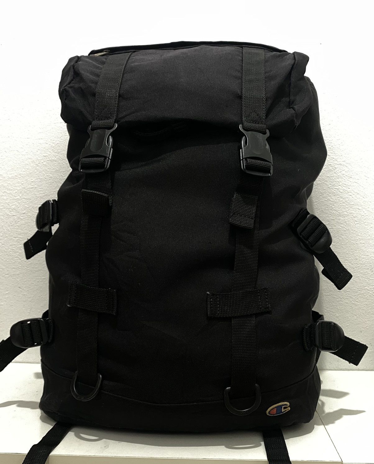 Vintage Champion Backpack Small Logo - 1