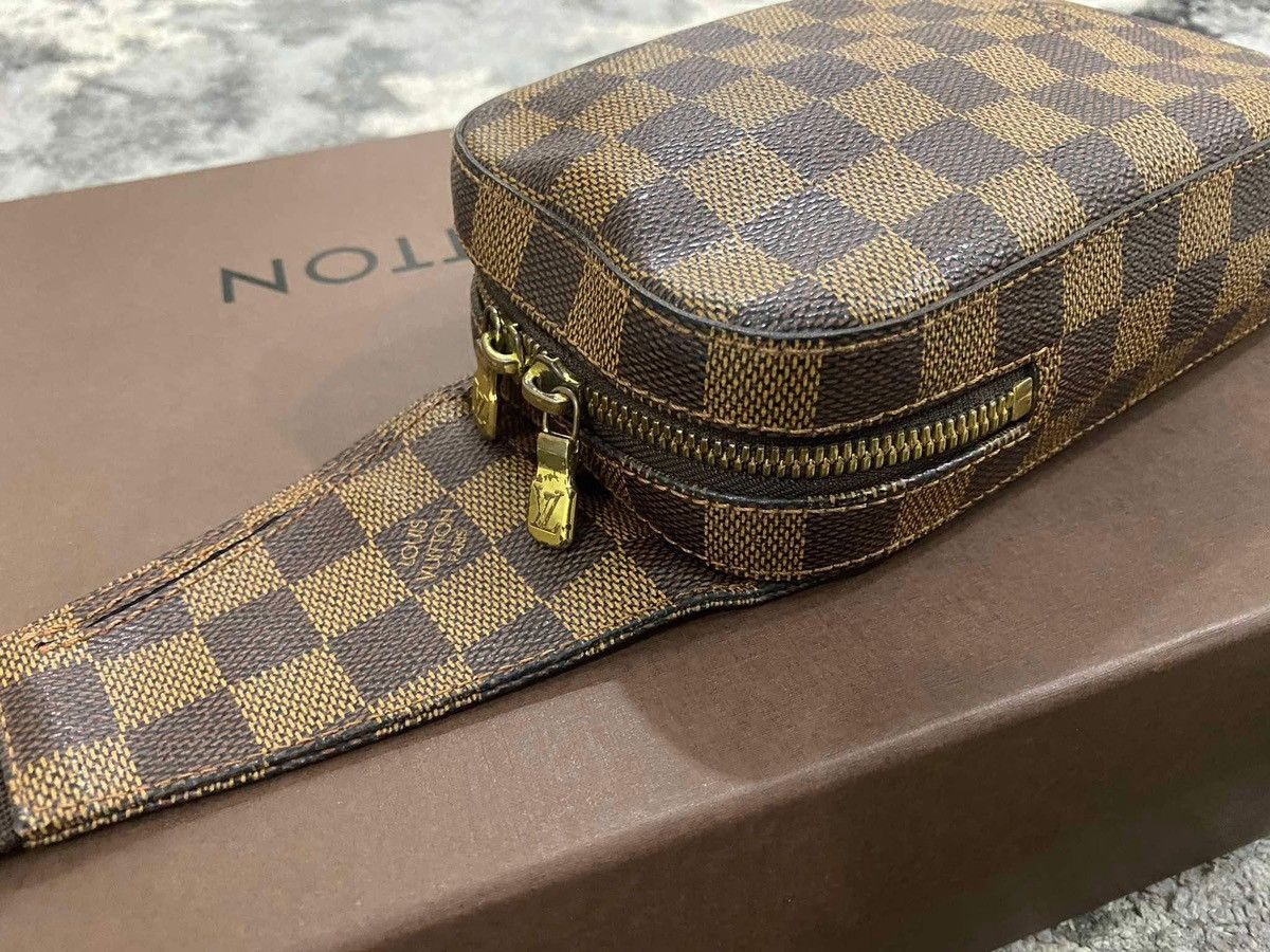 Authentic Louis Vuitton Damier Ebene Crossbody - 7