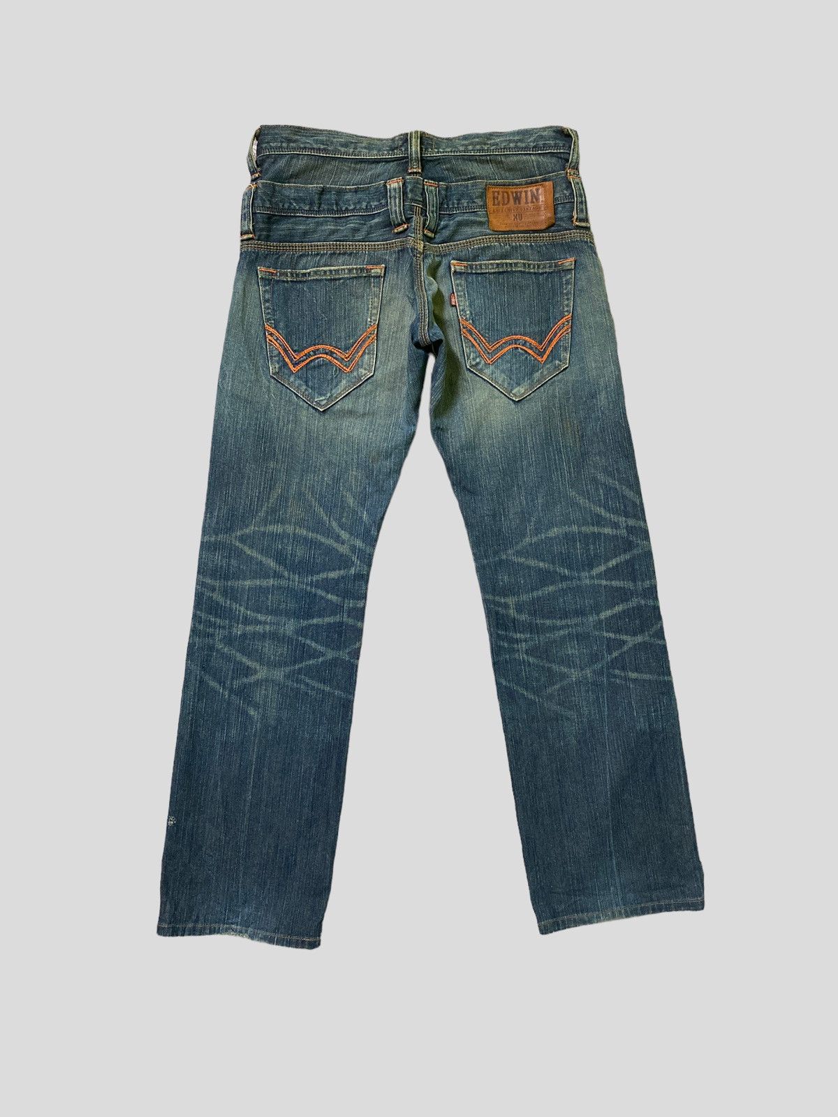 DOUBLE WAIST EDWIN CLAW MARKS MUDDY WASH DENIM - 2