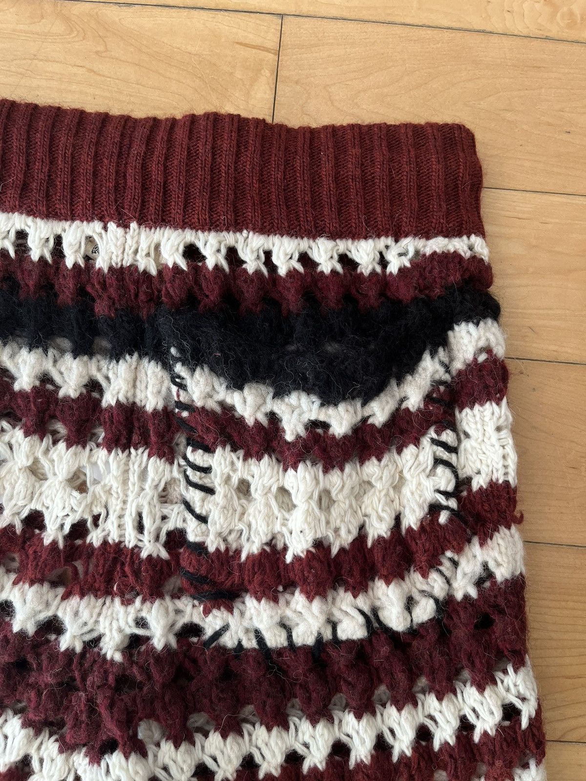NWT - Marni Wool & Alpaca Crochet Sweatpants - 3