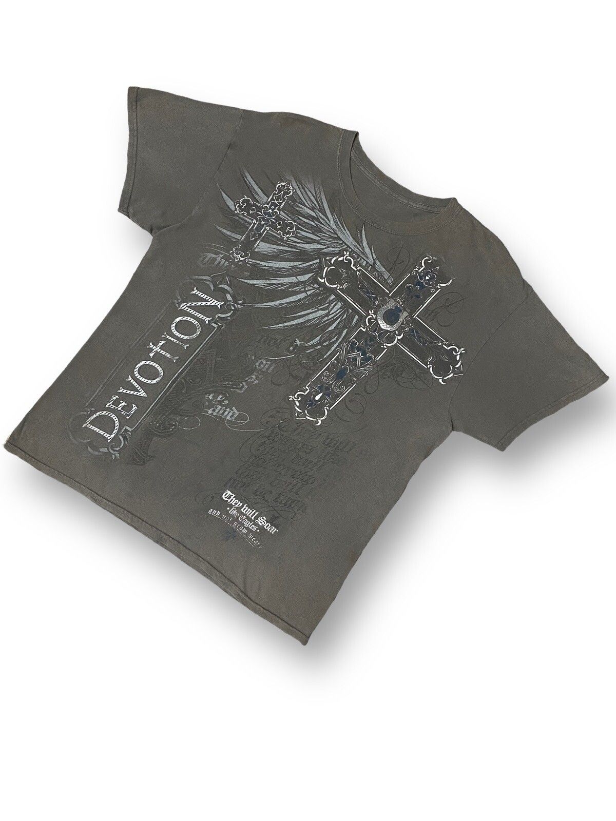 Devotion Tee Affliction Religion they will Soar Eagles - 2