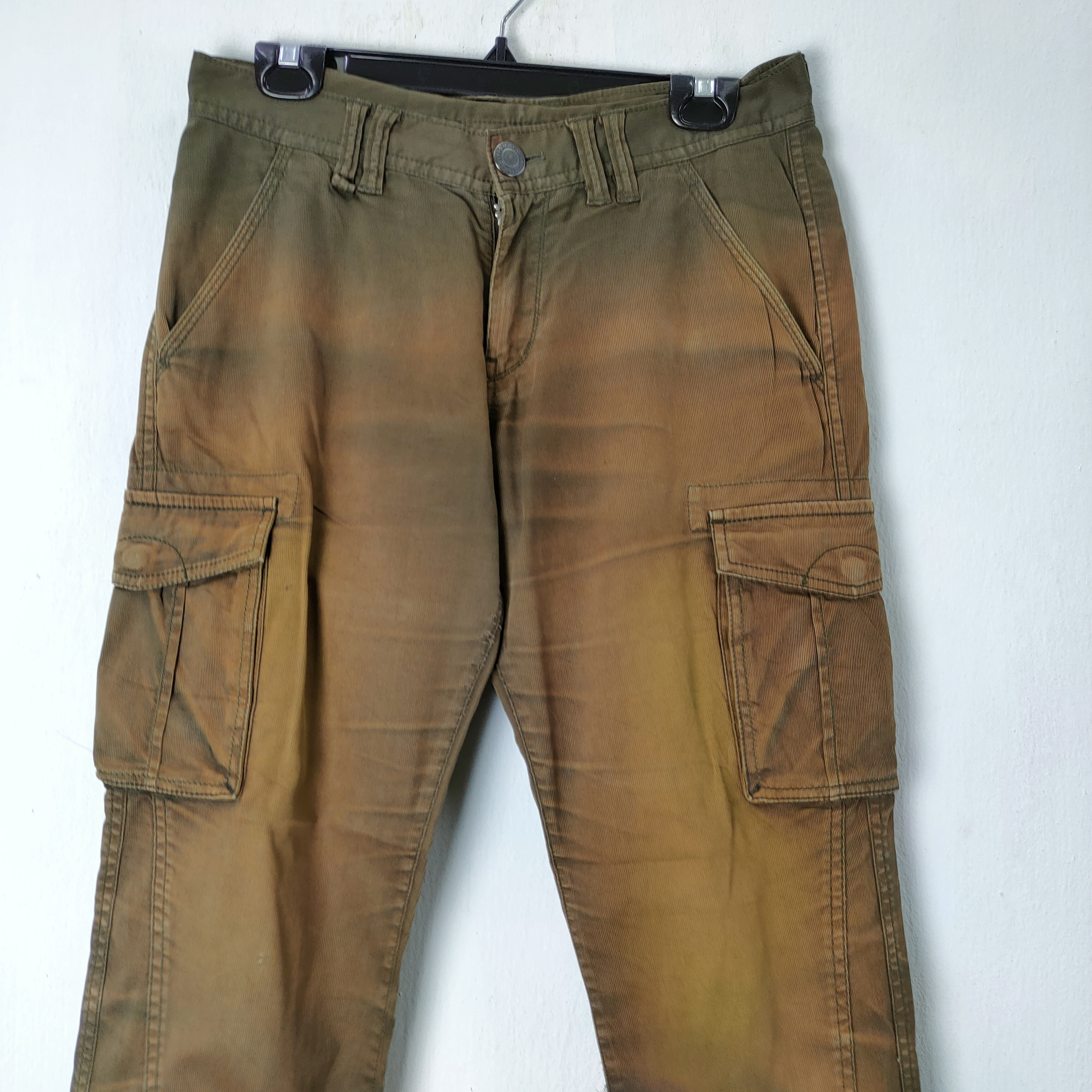 Designer - Rattle Trap thrashed Cargo Pants Multipocket Pants - 2