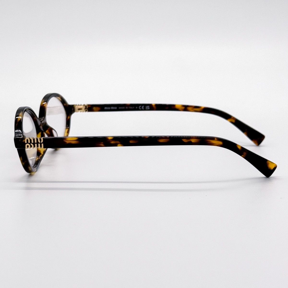 NEW MU04ZS VAU08N WOMEN ROUND EYEGLASSES MIU MIU MU 04ZS - 8