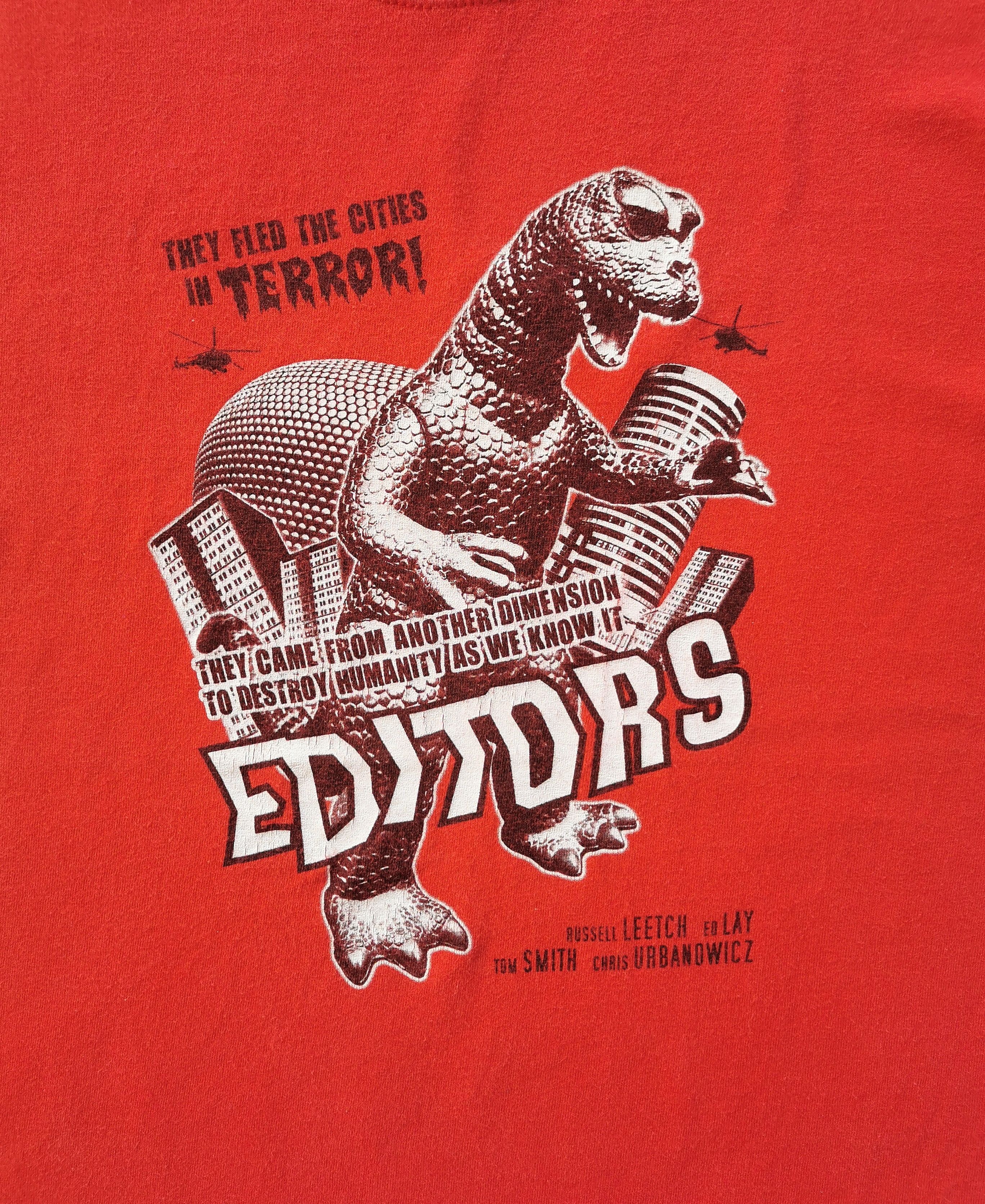 Vintage Editors Band Tshirt - 2