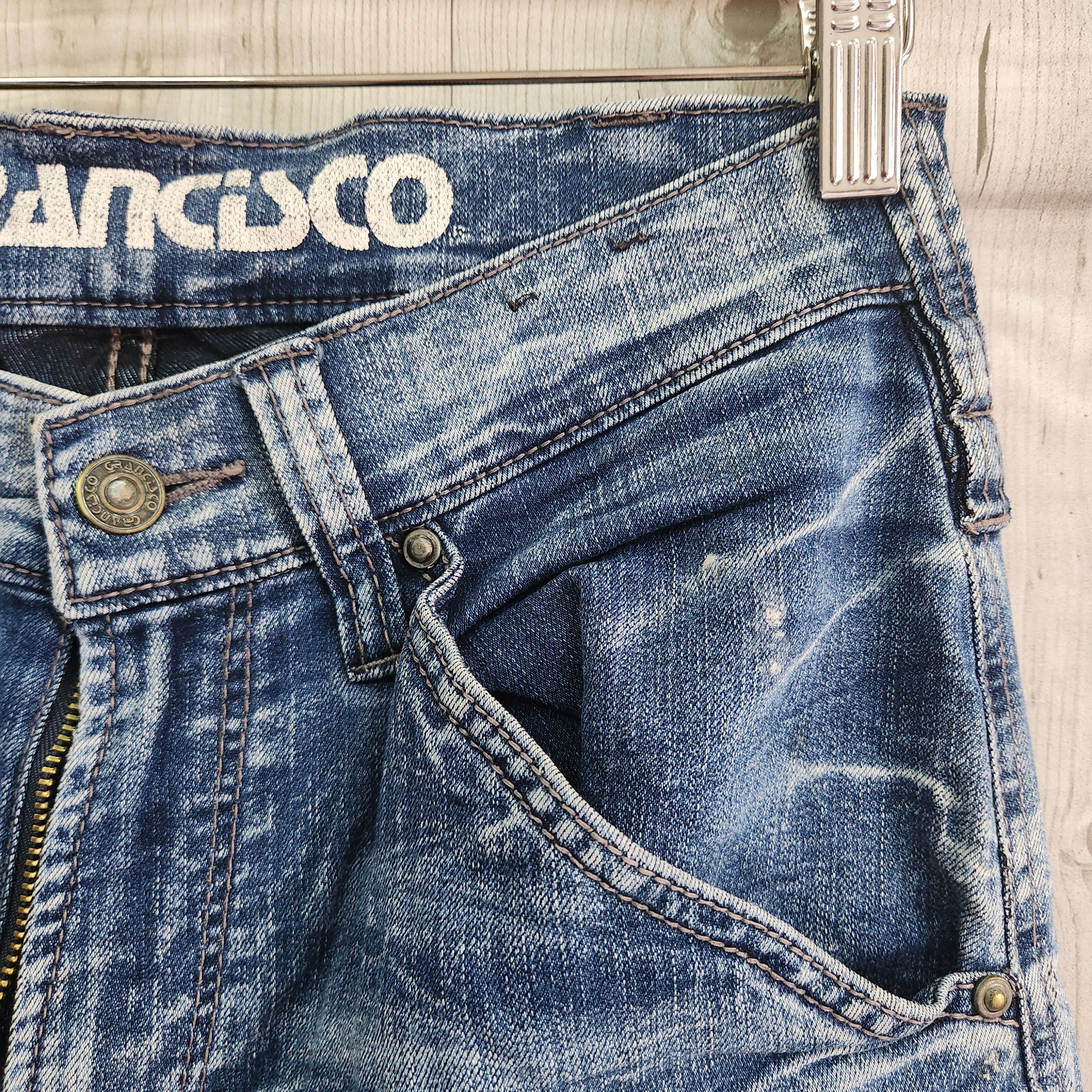 Vintage Grancisco Distressed Denim Japan Jeans - 16