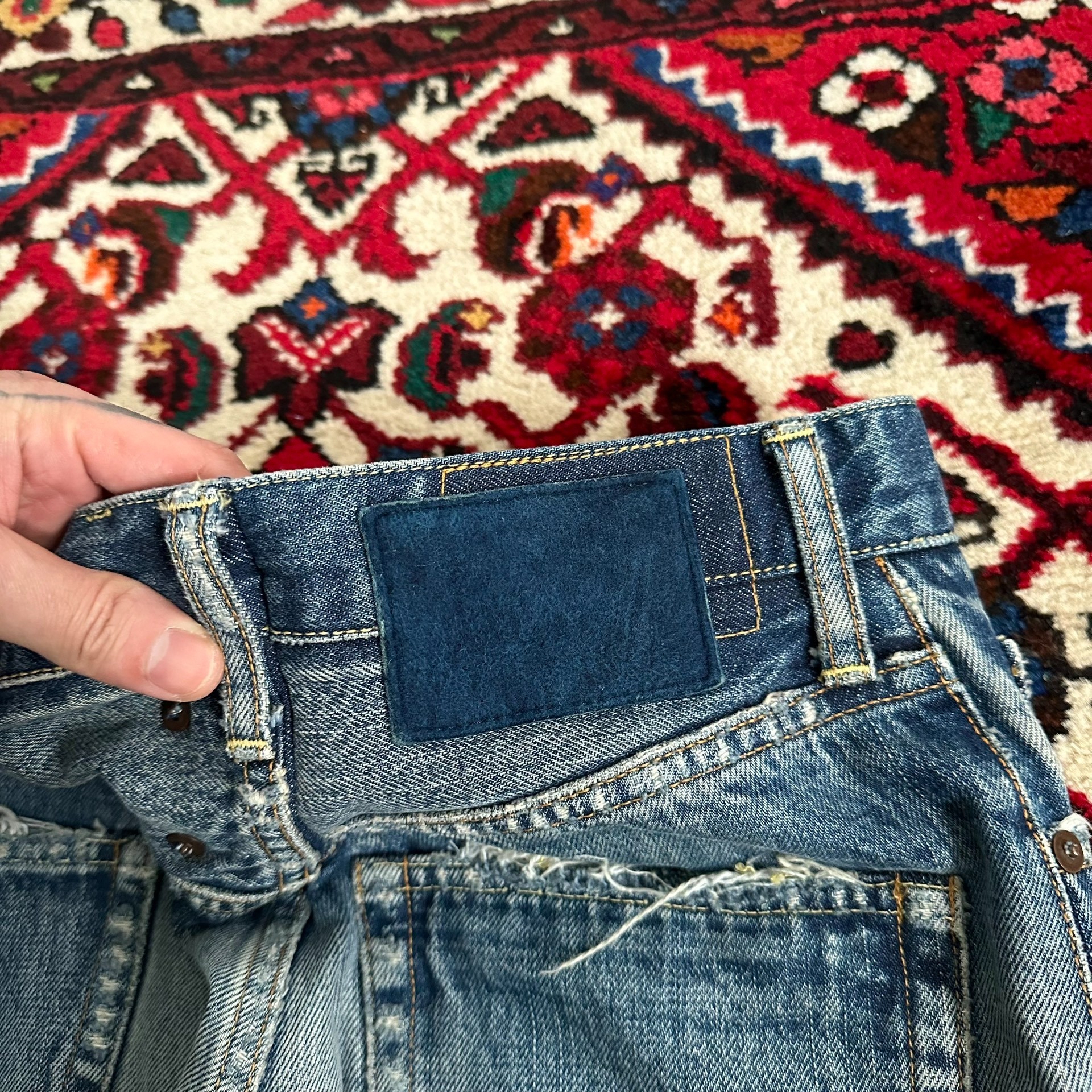 VISVIM 22ss JOURNEYMAN D27 jeans - 5