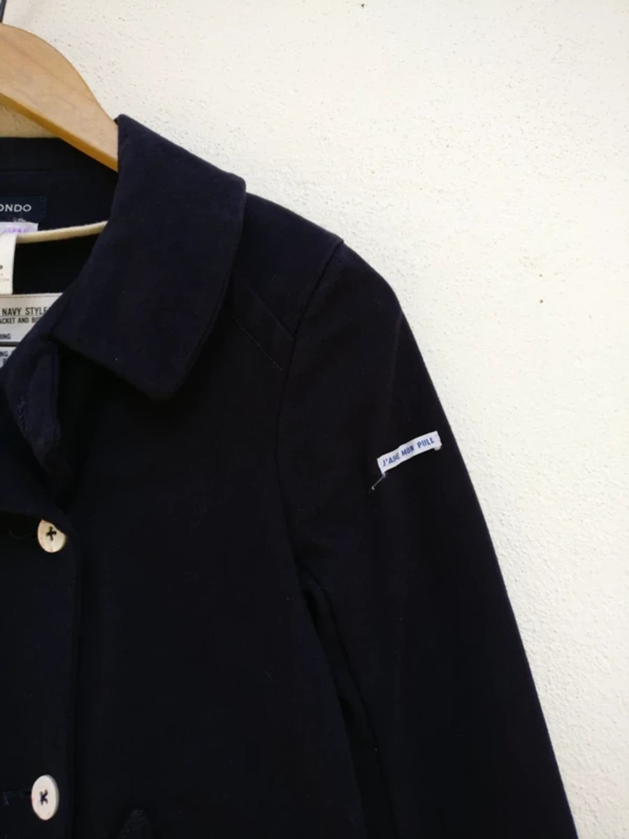 Designer - Vintage Yoshi Kondo Paris Femme Coat Jacket - 5