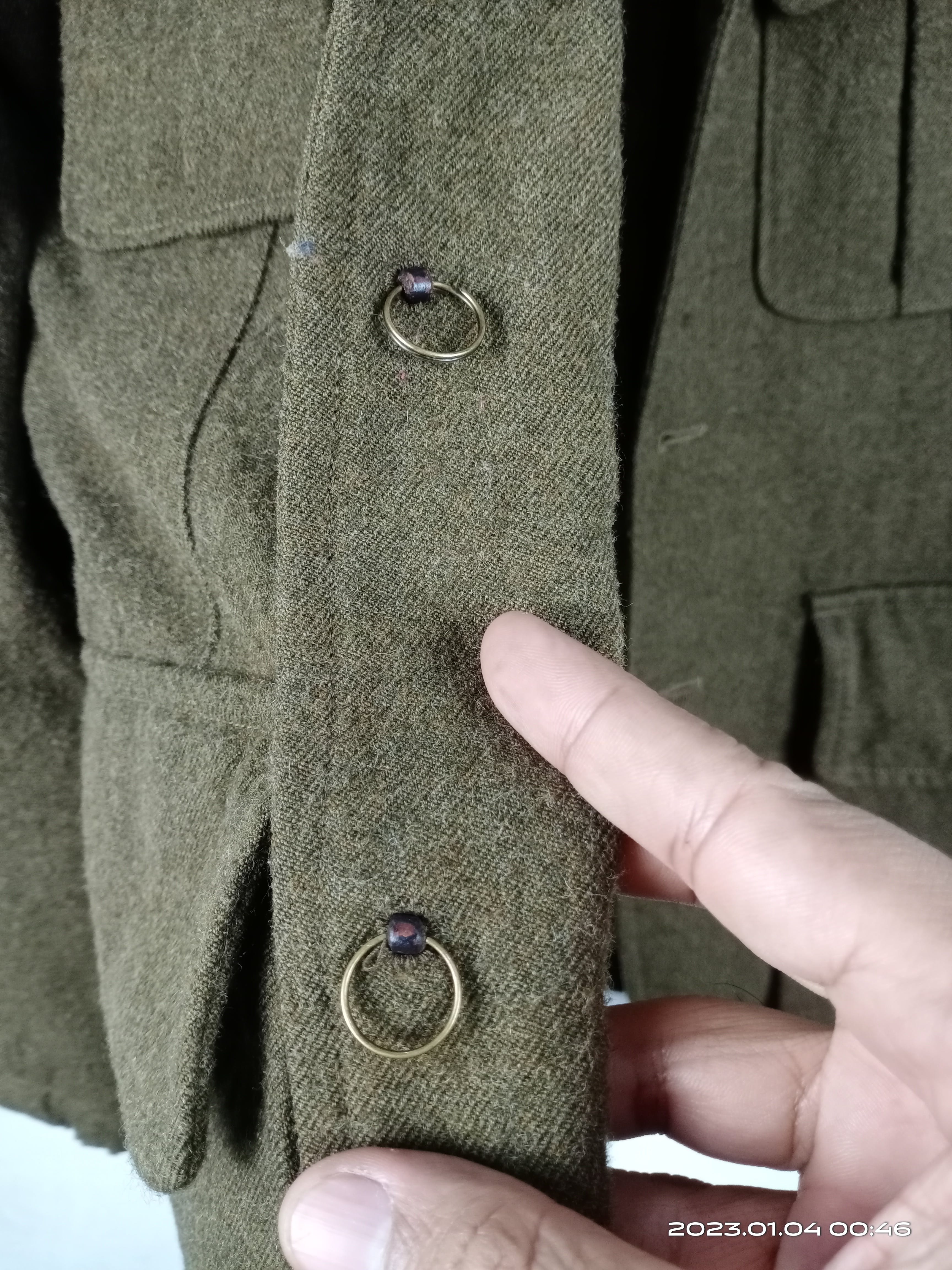 💥RARE💥Vintage Nigel Cabourn Wool Military Style Jacket - 17